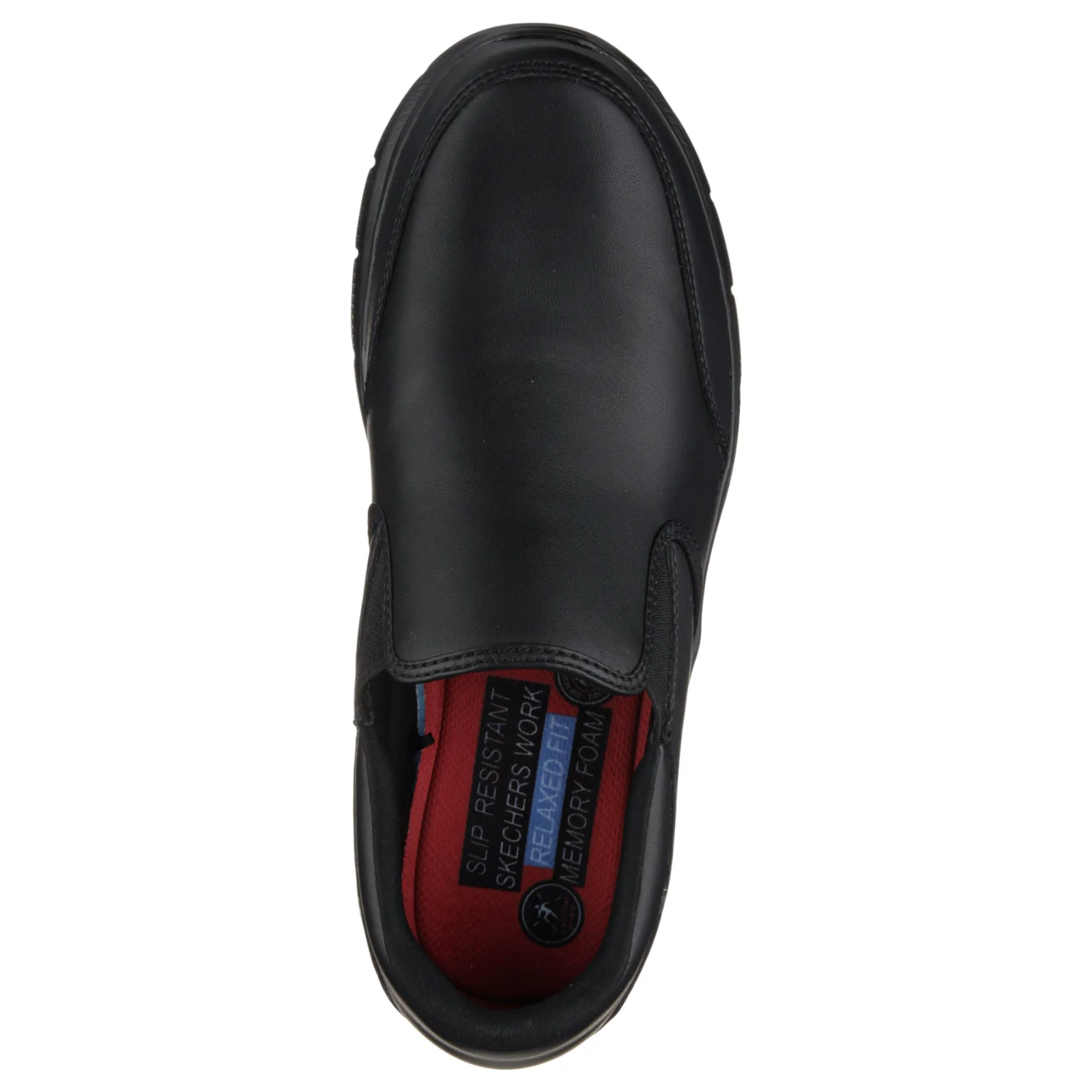 Skechers Flex Advantage Sr Bronwood Mens Relaxed Fit Double Gore Slip On Shoes - Image 3