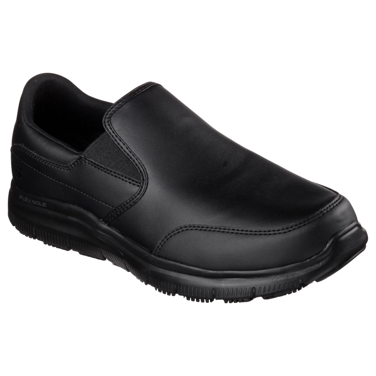 Skechers Flex Advantage Sr Bronwood Mens Relaxed Fit Double Gore Slip On Shoes - Image 5