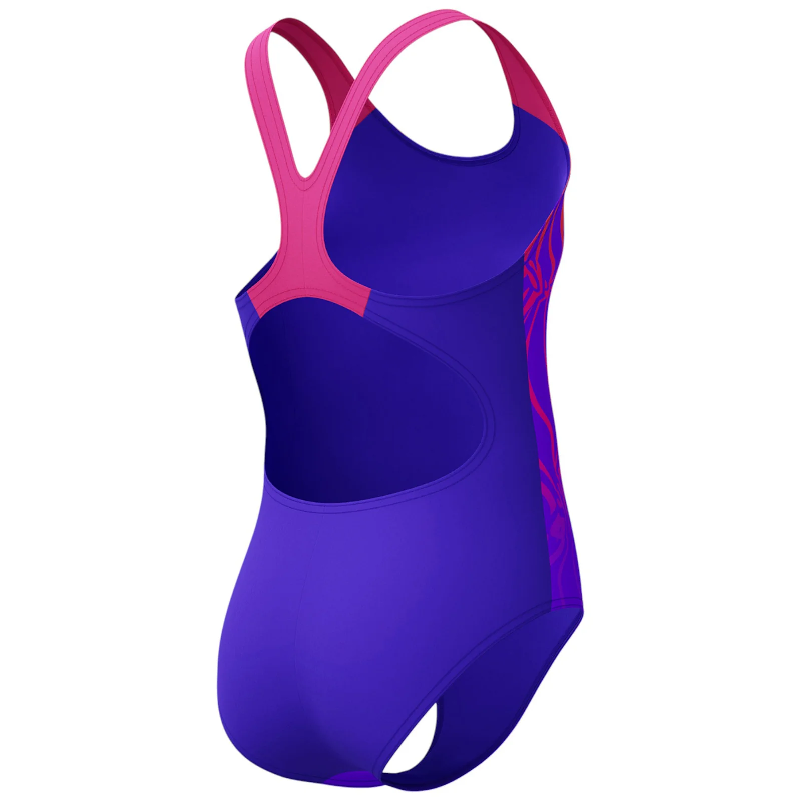 Speedo Girls Digit Placement Splashback Swimsuit - Image 4