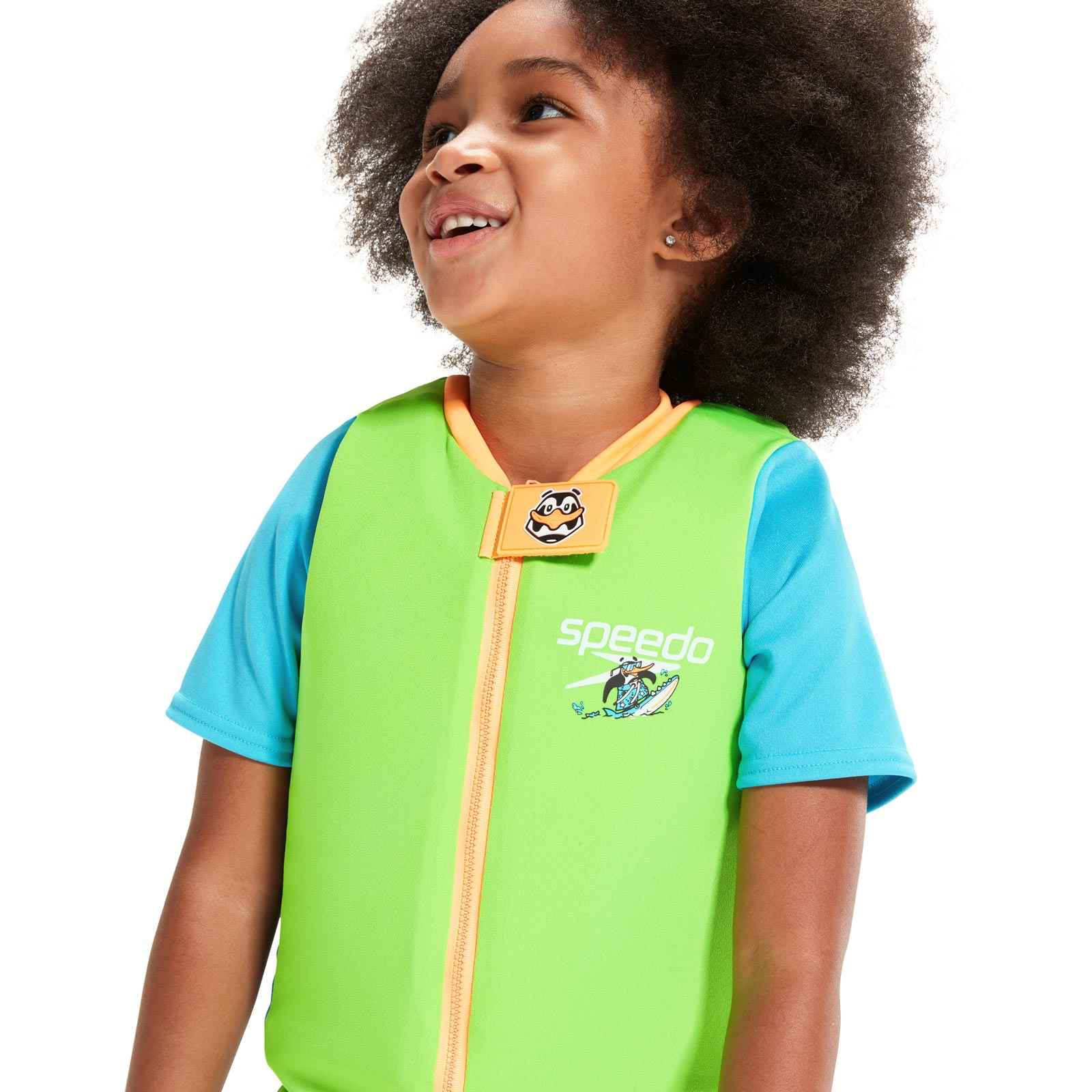 Speedo Kids Learn To Swim Character Printed Float Suit - Image 3