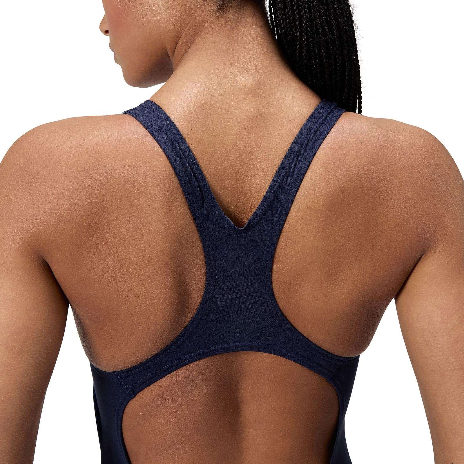 Speedo Womens Digit Print Medalist Swimsuit - Image 4
