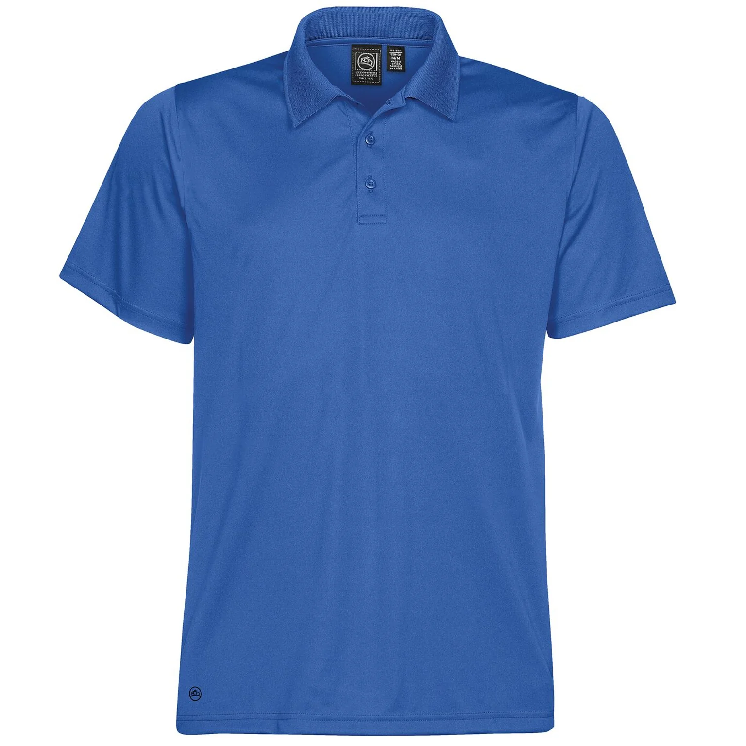 Stormtech Mens Eclipse H2X Dri Piqu Polo Azure Blue
