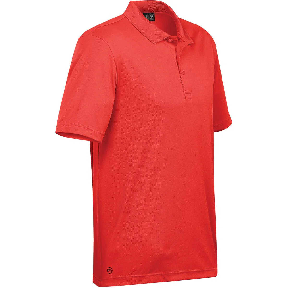 Stormtech Mens Eclipse H2X Dri Piqu Polo Red - Image 3