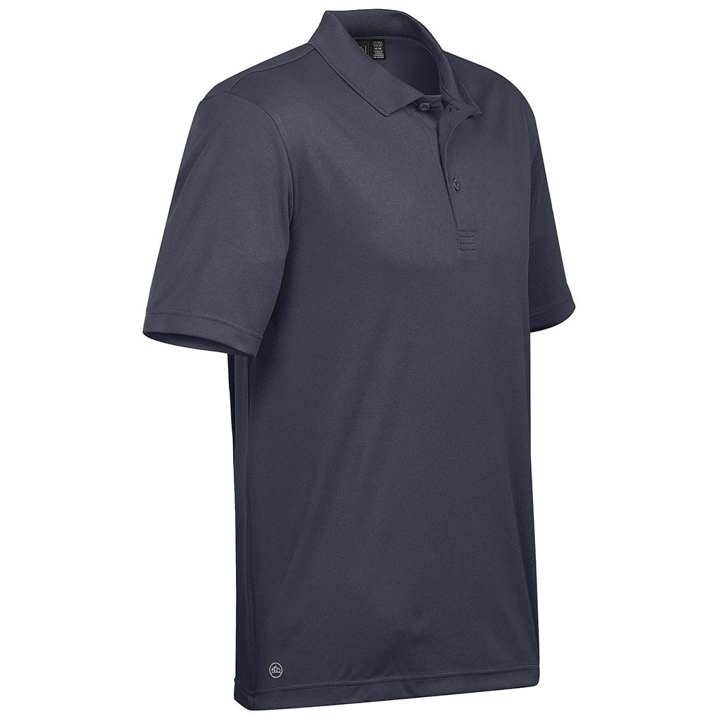 Stormtech Mens Eclipse PiquÃ© Polo Shirt Navy - Image 3