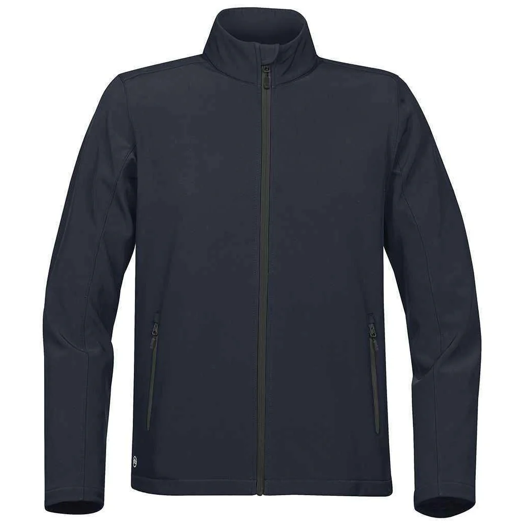 Stormtech Mens Orbiter Soft Shell Jacket Navy/Carbon