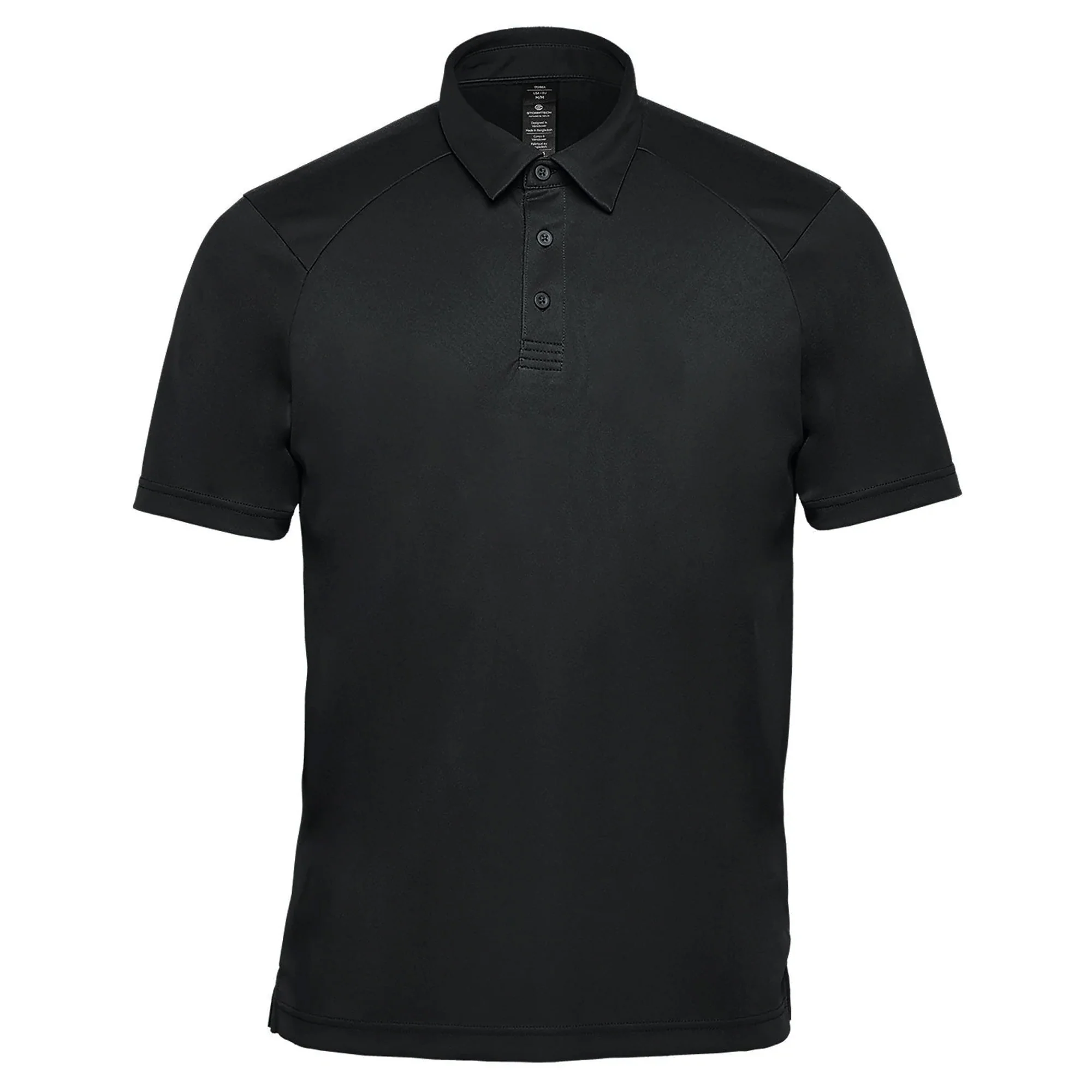 Stormtech Mens Treeline Performance Polo Shirt Black