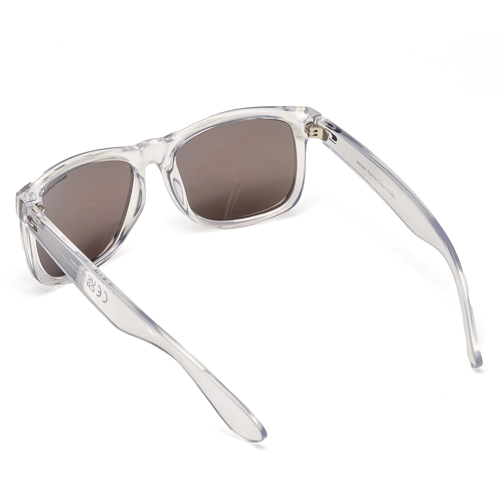Sunwise Nectar Lifestyle Sunglasses - Clear with Blue Platinum Lenses - Image 4