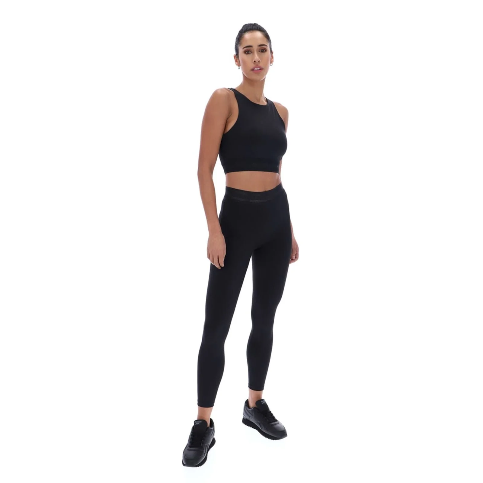 Ted Baker Sport Womens HELEN Training Long Line Bra Black - Image 3