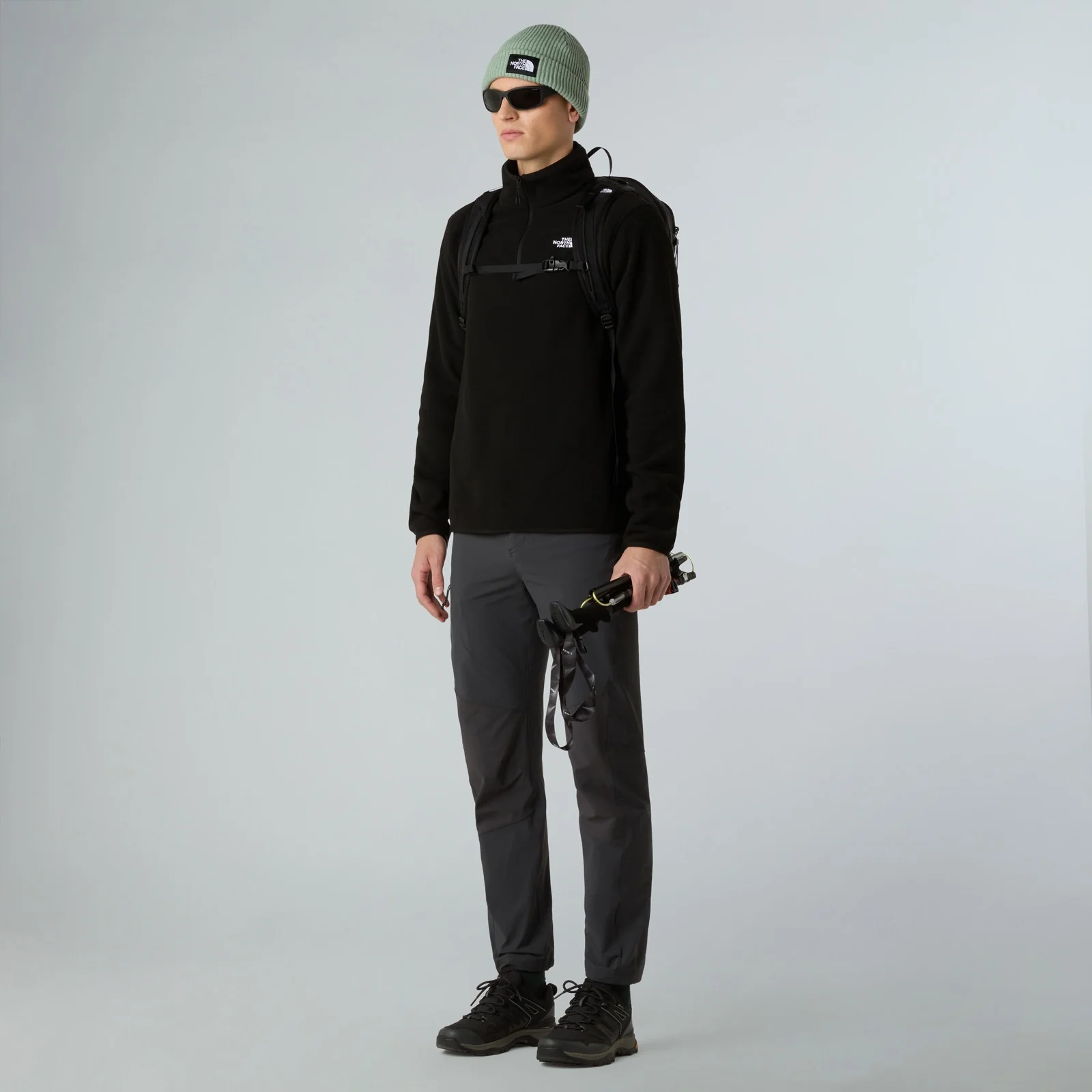 The North Face Glacier Logo Mens Half-Zip Fleece - Image 8