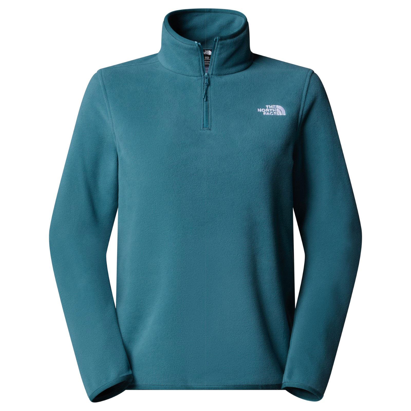 The North Face 100 Glacier Womens Half-Zip Fleece Jacket - Image 4