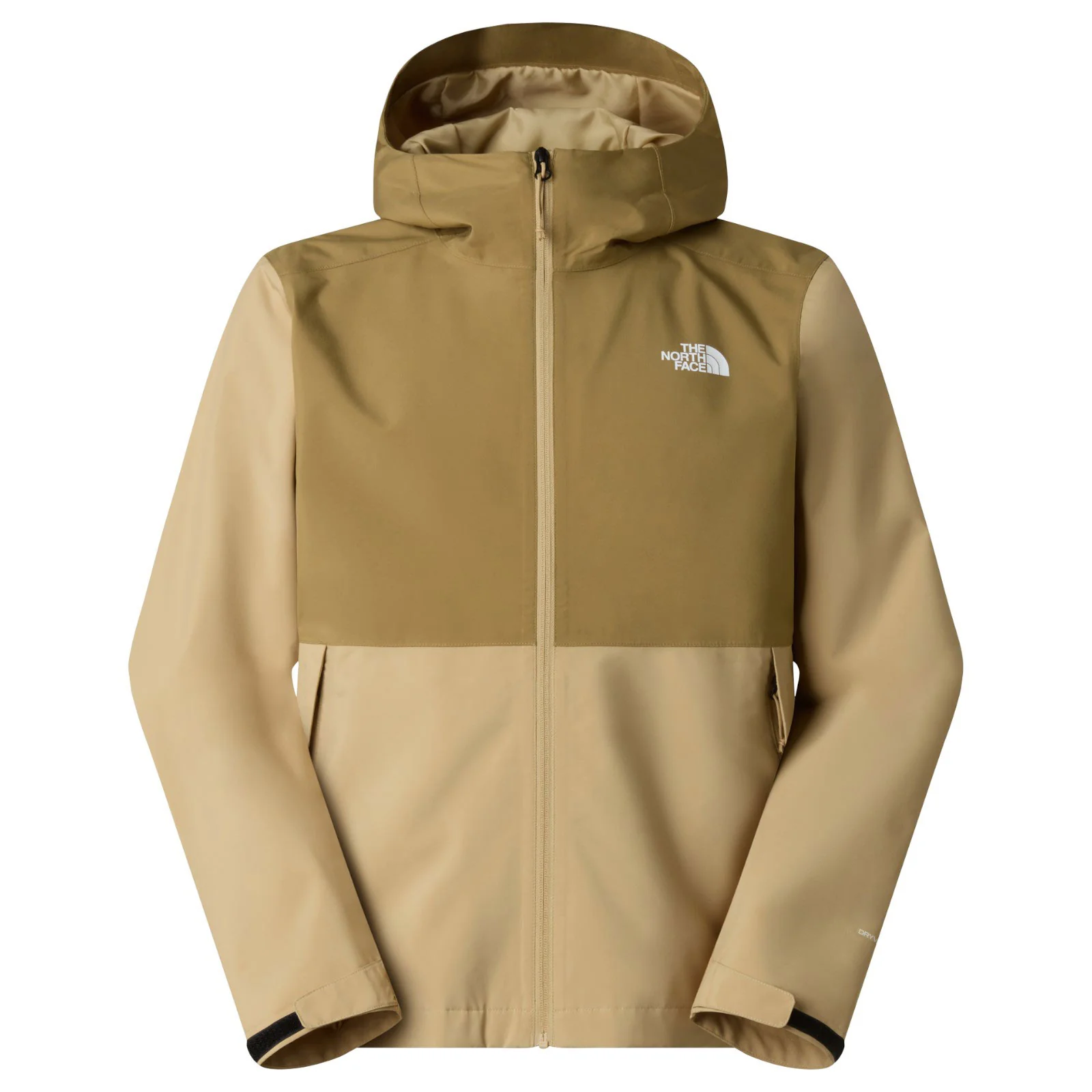 TNF Mens ODLES Rain Jacket Brown