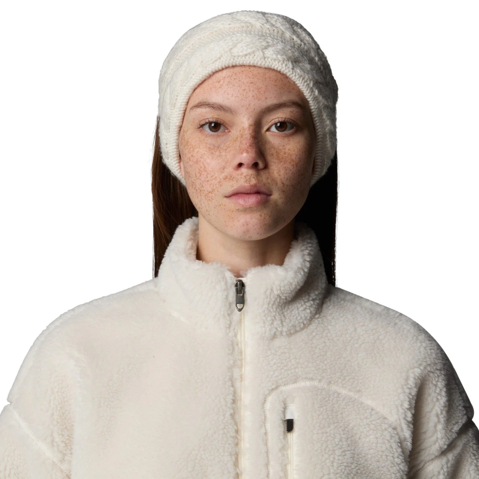 The North Face Oh-Mega Womens Cable Knit Winter Headband - Image 2