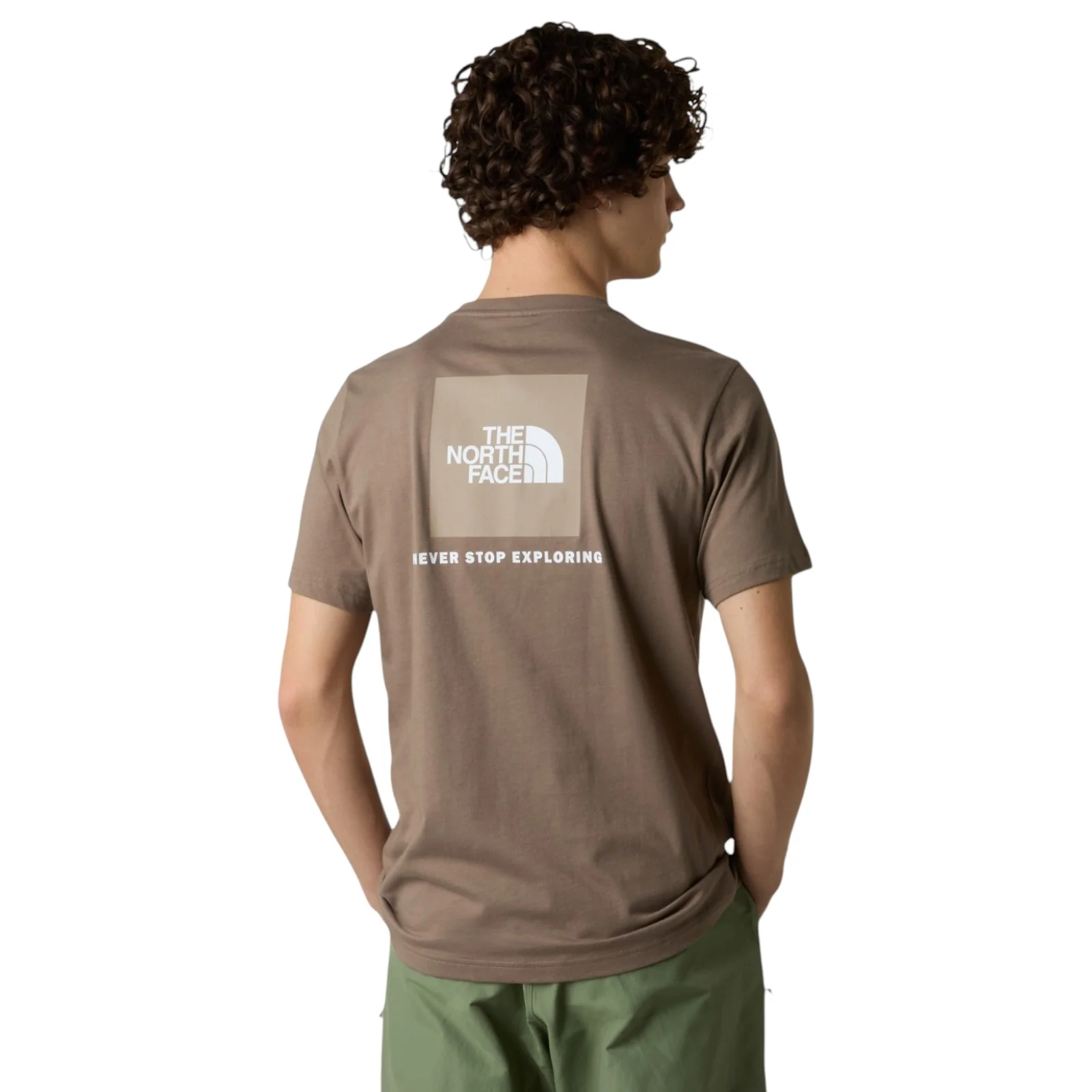 The North Face NSE Box Mens Short Sleeved Logo T-Shirt - Image 2