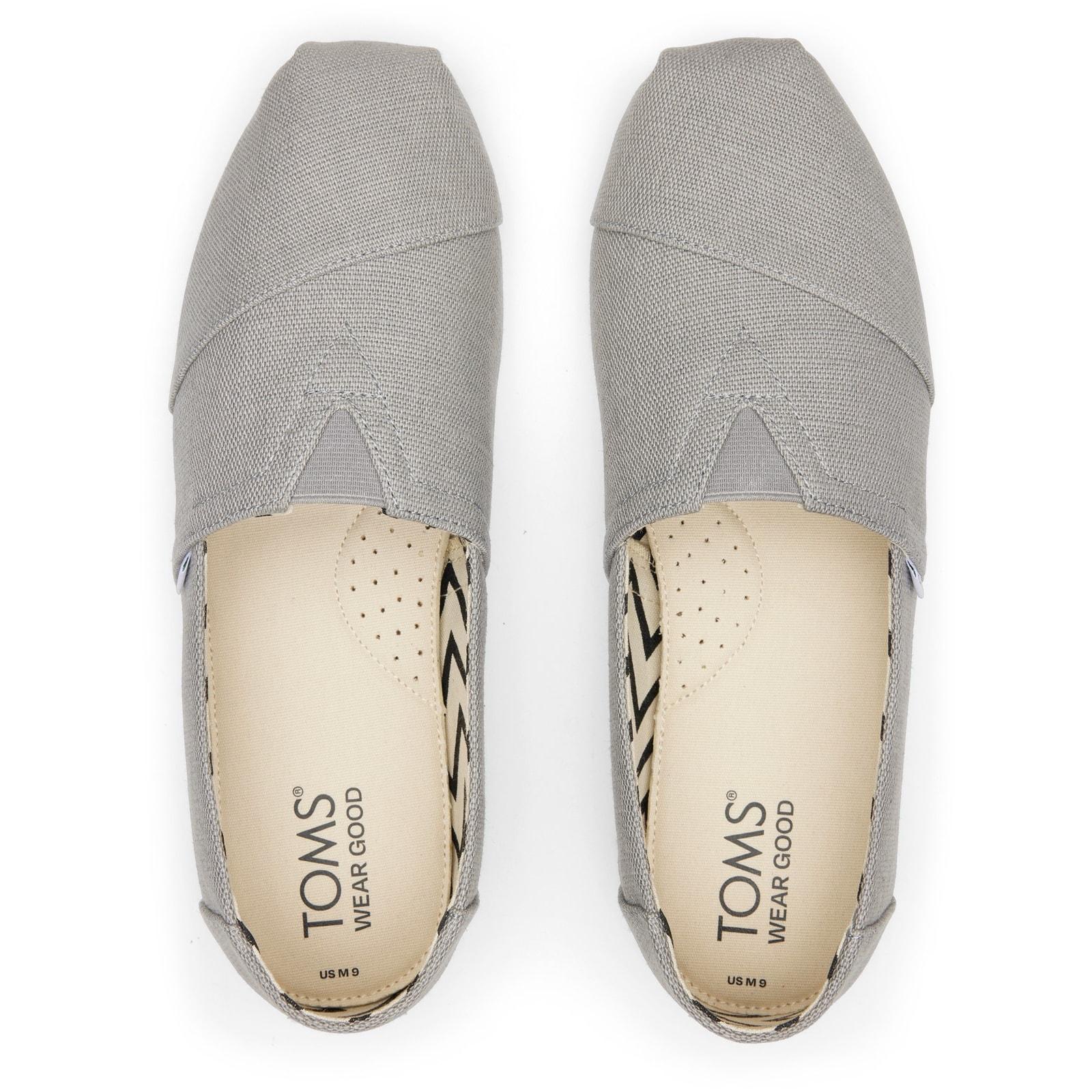 TOMS Mens Alpargata Classic Drizzle Grey - Image 2