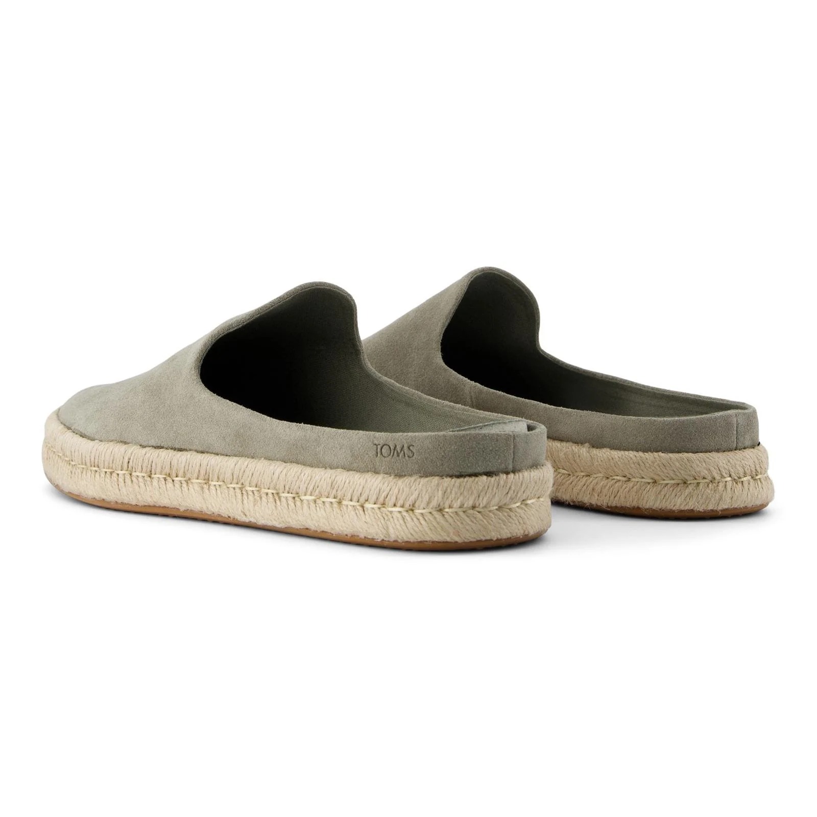 TOMS Mens Santiago Mule Vetiver Grey - Image 5