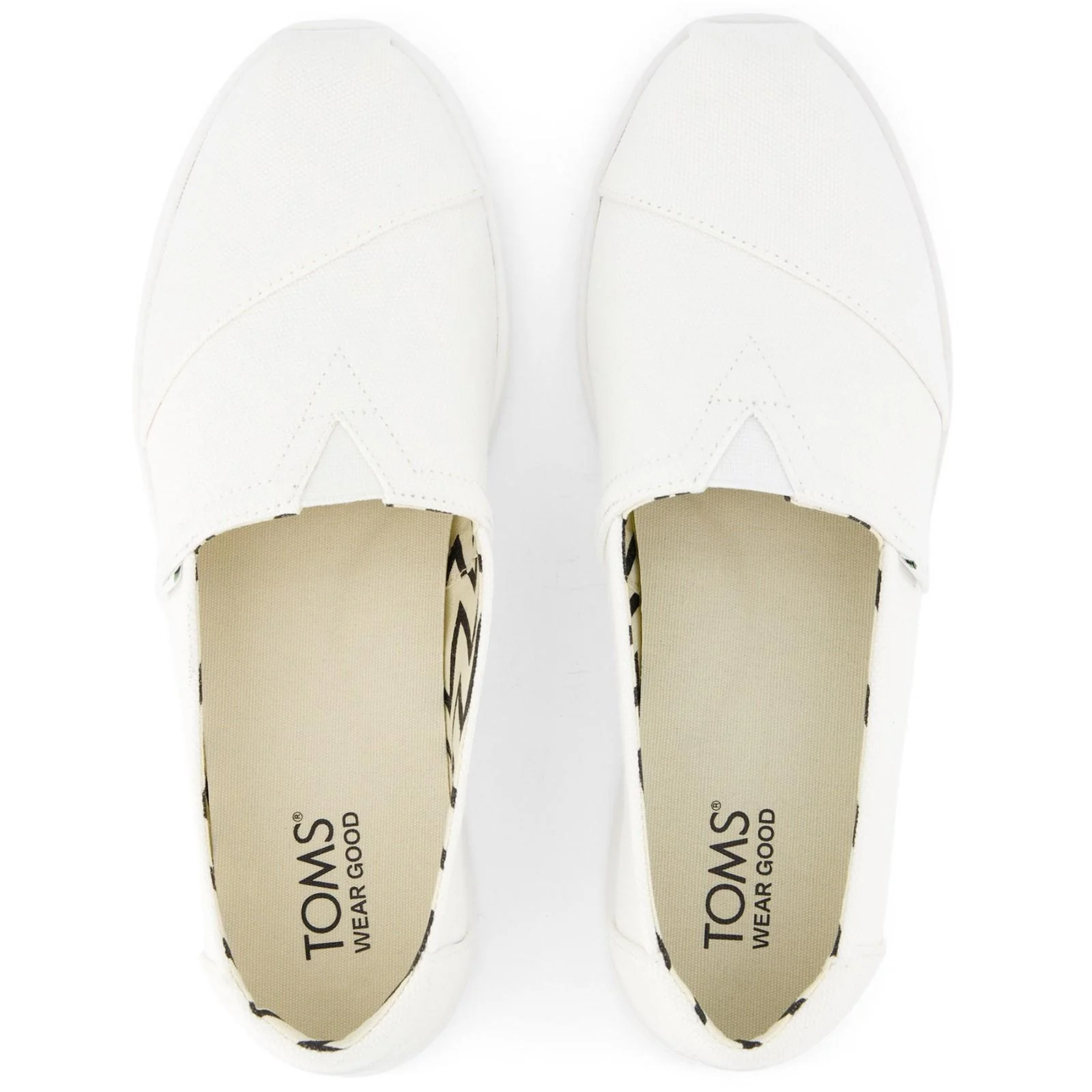 TOMS Womens Alpargata Plus Shoe White - Image 3