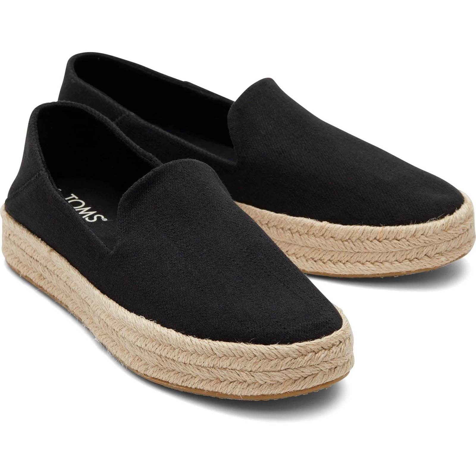 TOMS Womens Carolina Slipper Black - Image 5