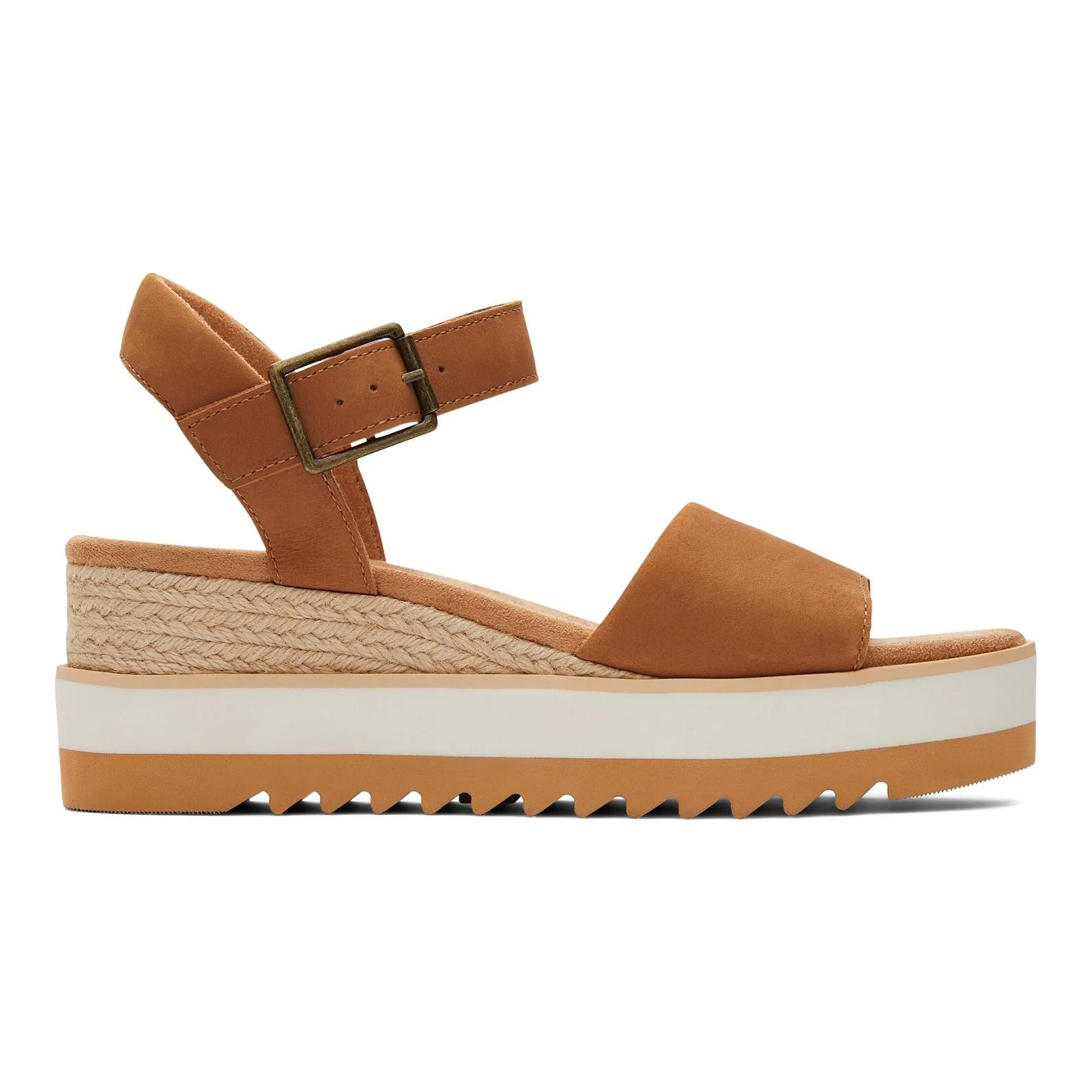TOMS Womens Diana Wedge Tan