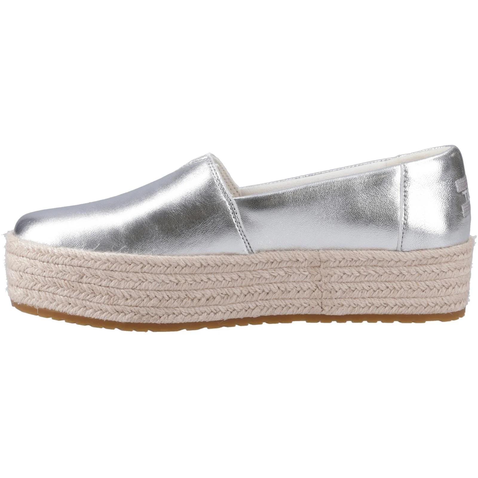 TOMS Womens Valencia Shoe Silver - Image 2