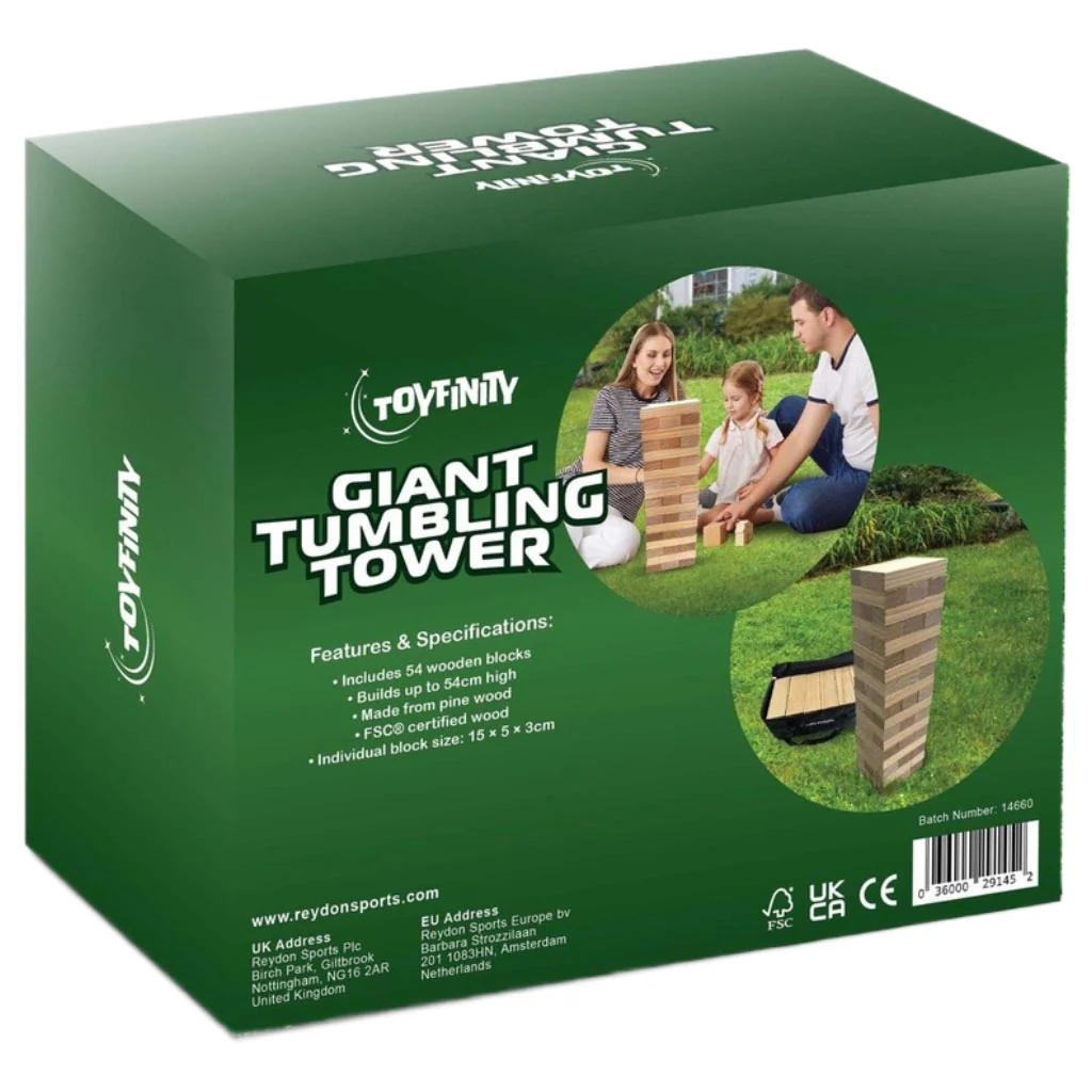 Toyfinity Giant Tumbling Tower Game - Image 2