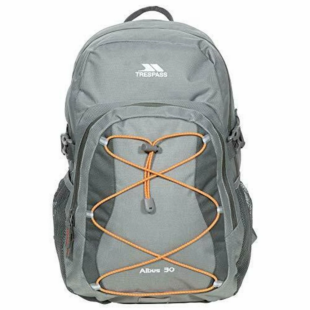 Trespass Albus 30 Litre Casual Rucksack/Backpack Olive/Orange