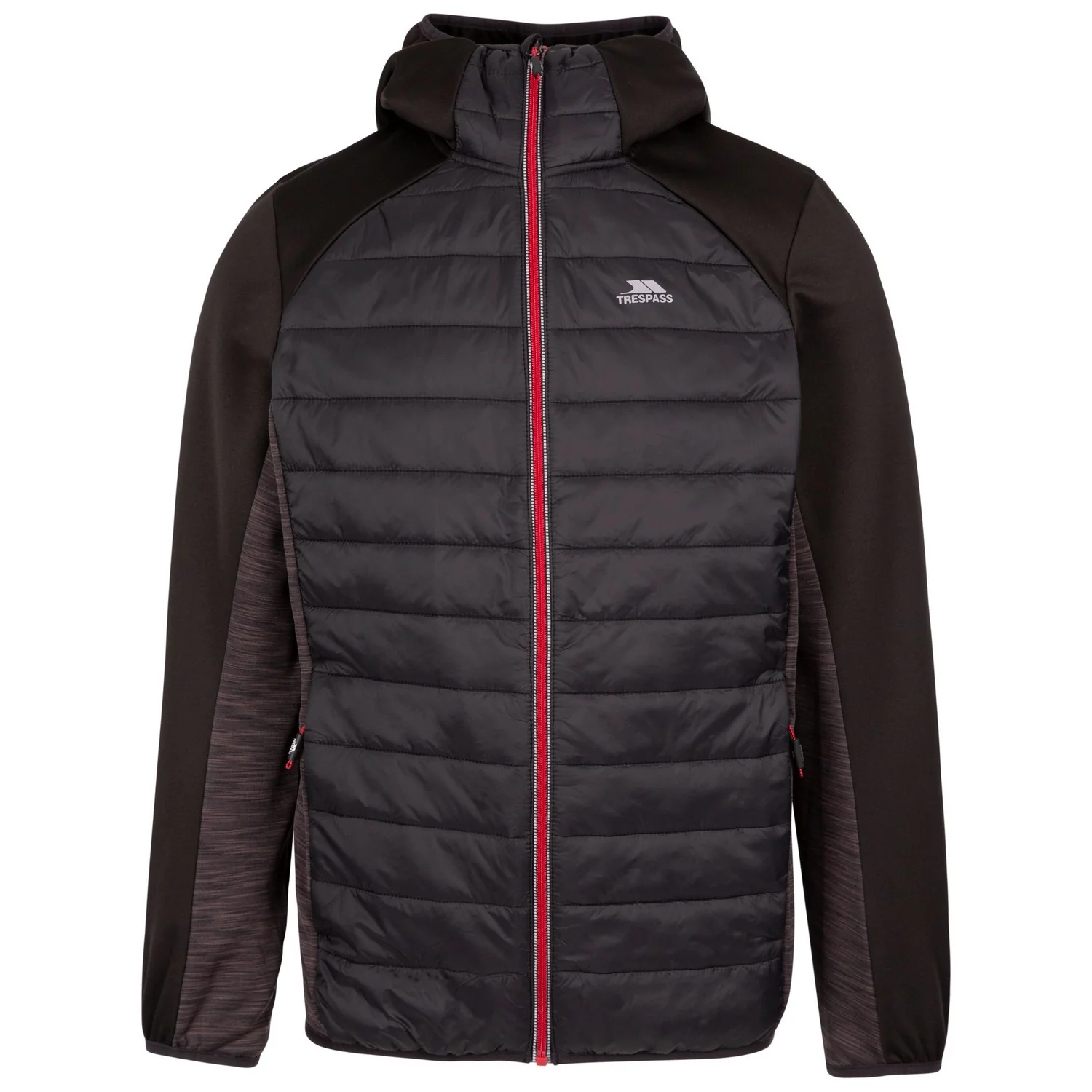 Trespass Mens Darwood TP50 Active Jacket Black - Image 3