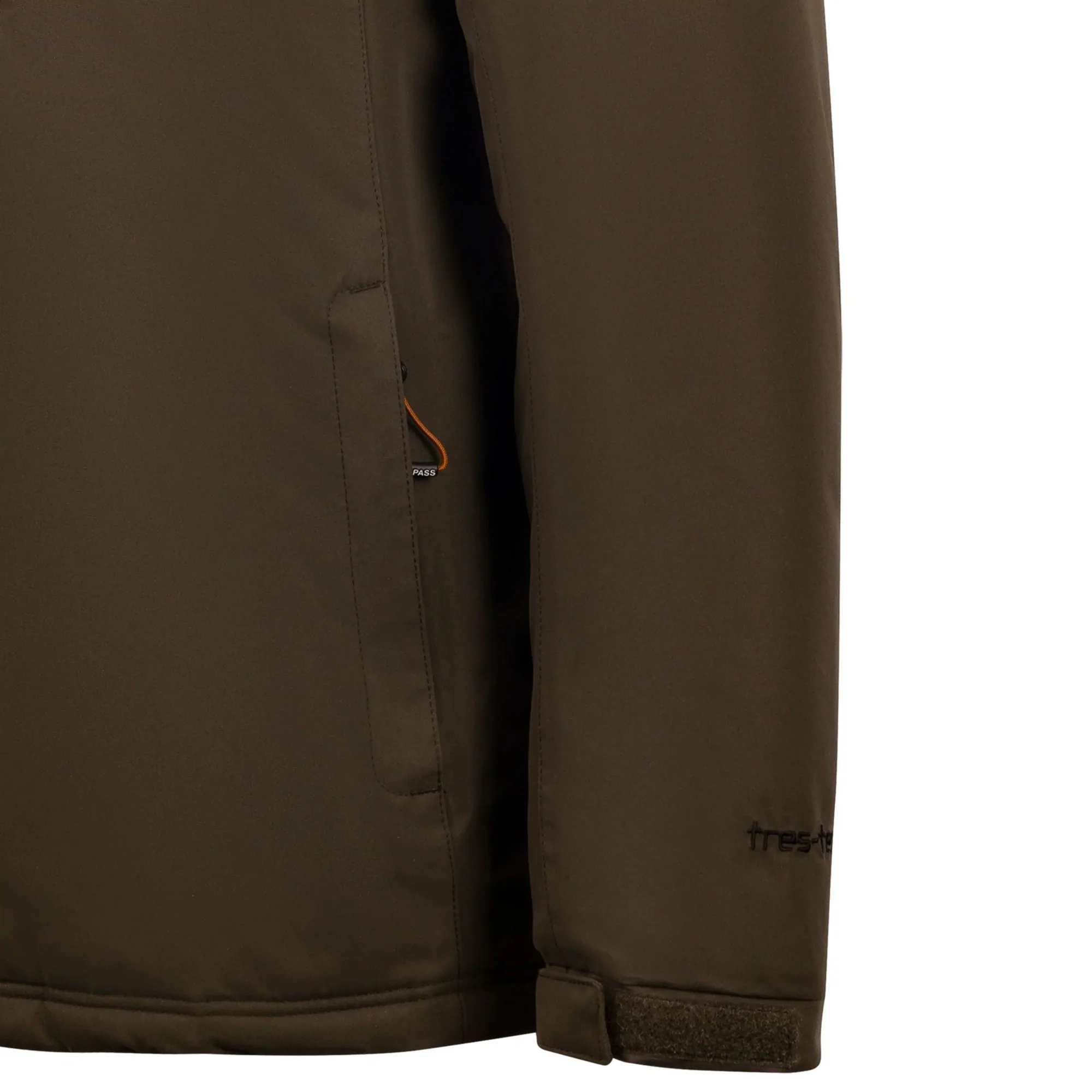 Trespass Mens Kirkbost Jacket Dark Vine - Image 4