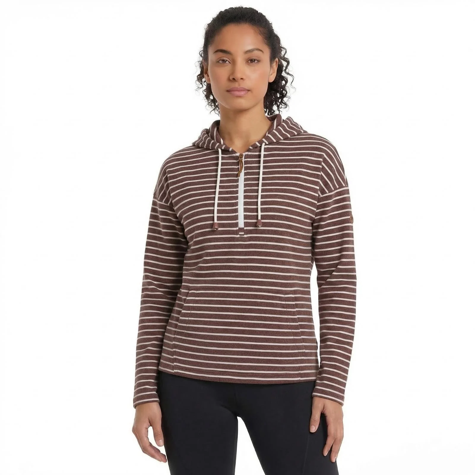 Trespass Womens Softly Hoodie Chestnut