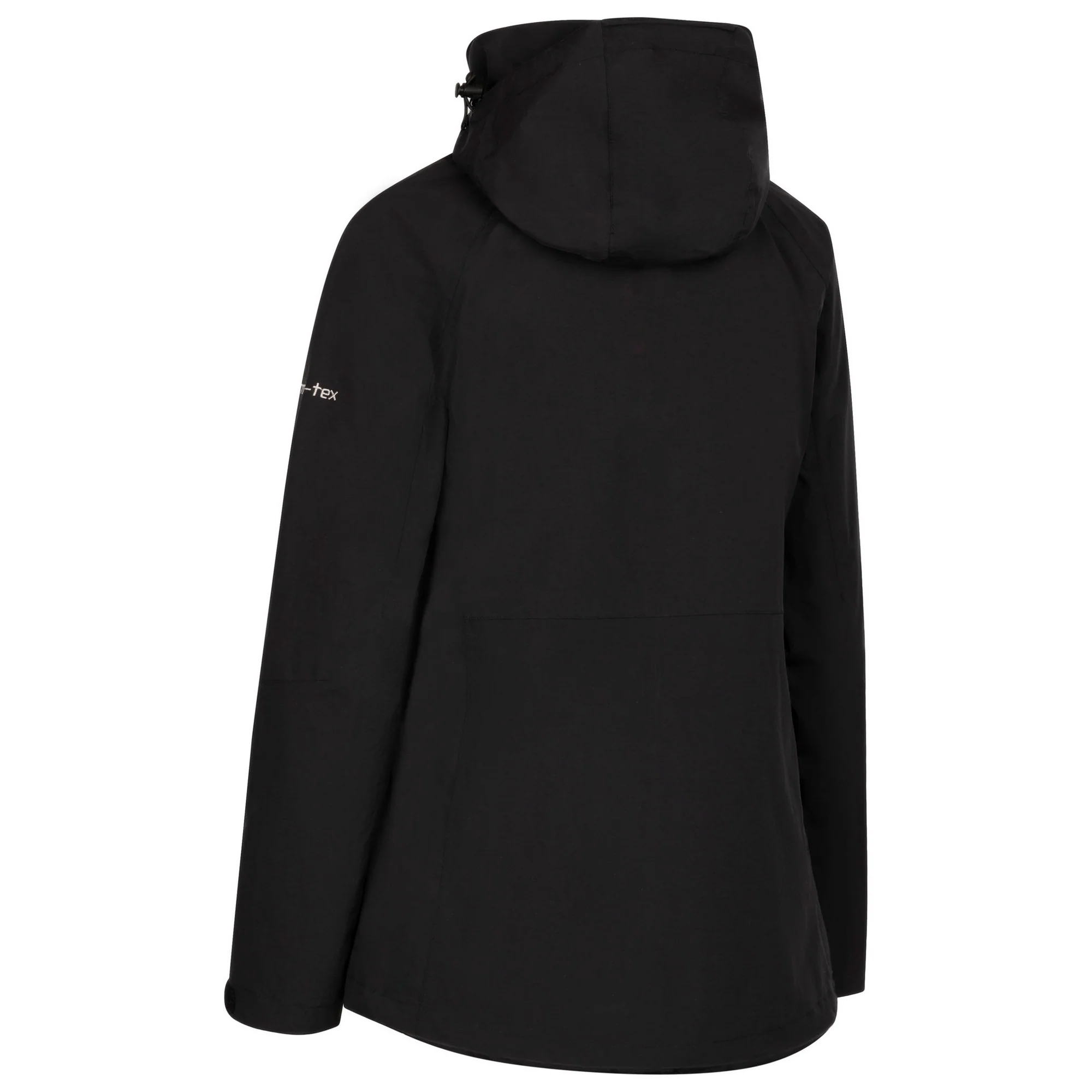 Trespass Womens Tilbury TP75 Waterproof Jacket Black - Image 2