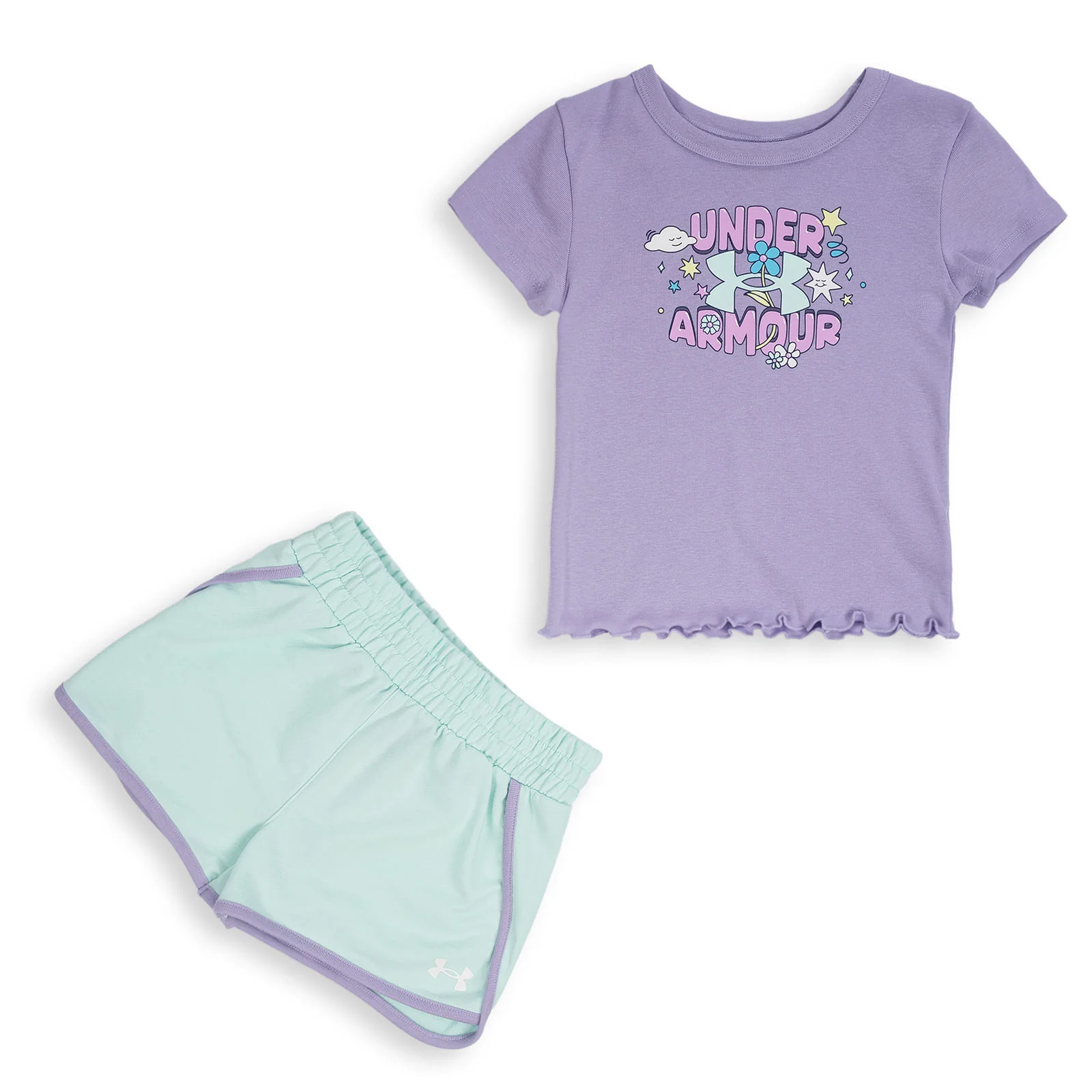 Under Armour Baby Tee Knit Short Set