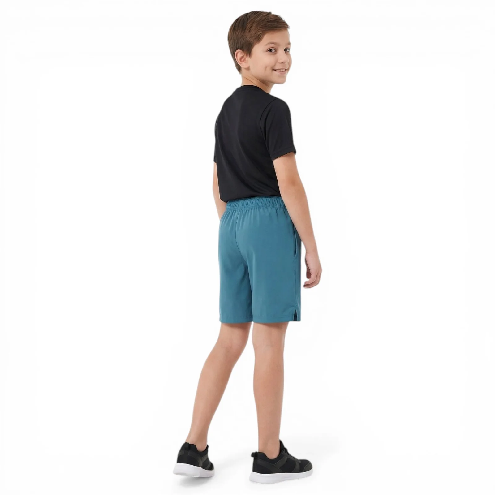 Under Armour Tech Woven Wordmark Lightweight Kids Shorts - Image 2
