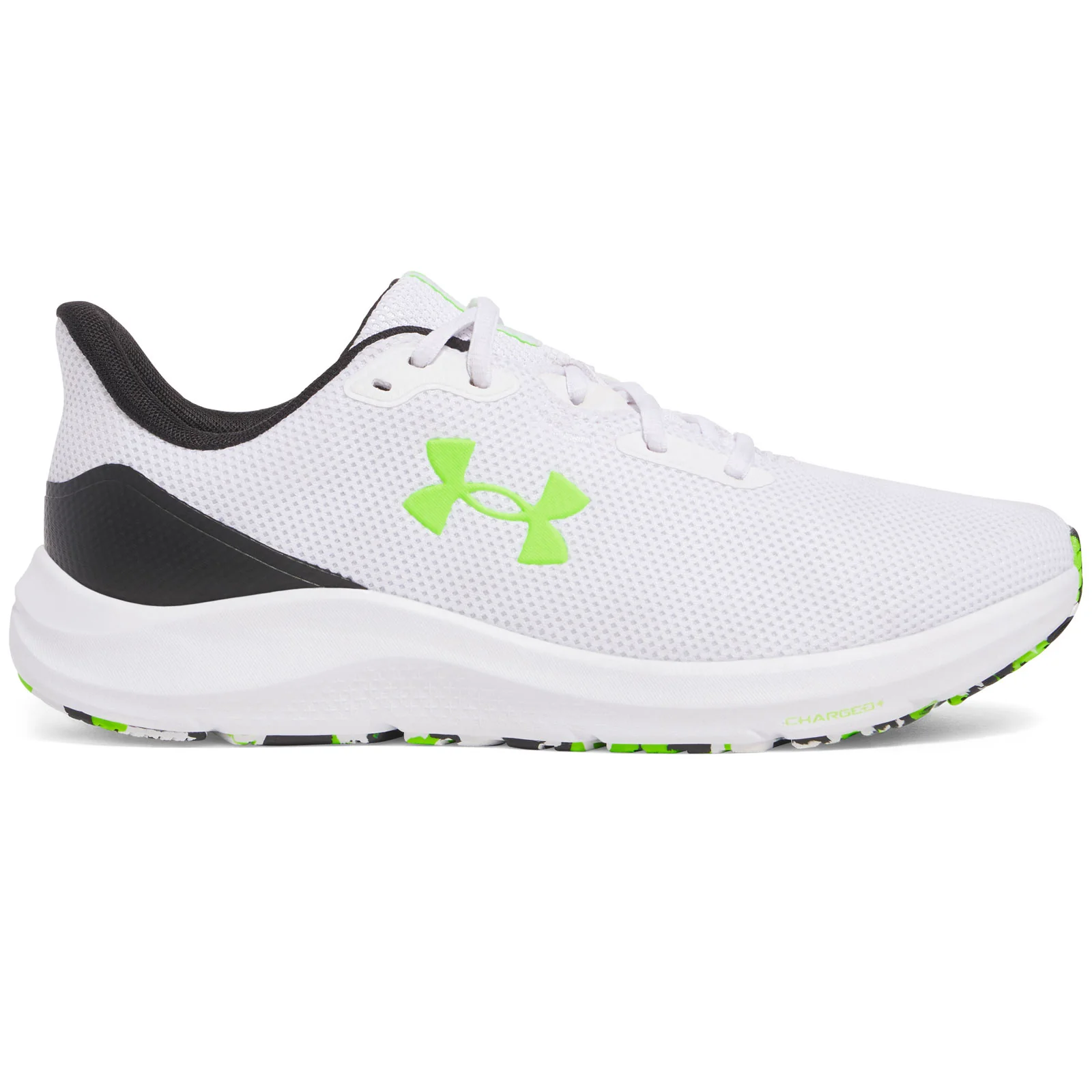 UA Charged Pursuit Mens White/Blk