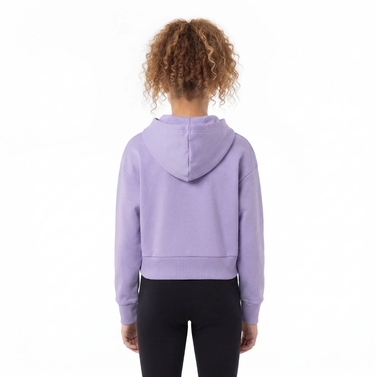 Under Armour Rival Fleece Kids Cropped Hoodie - Image 2
