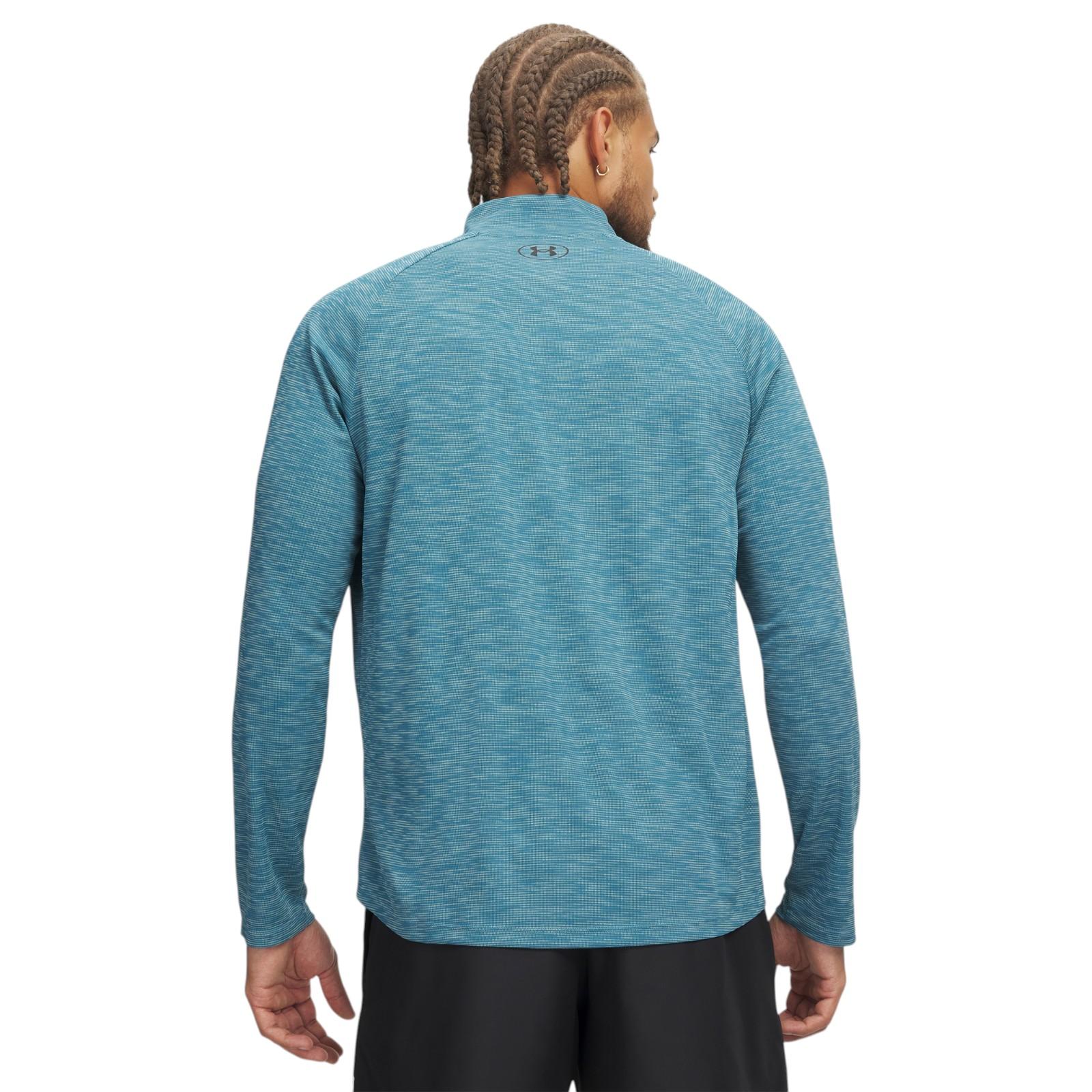 Under Armour Tech Textured Mens Half Zip Training Top - Image 2