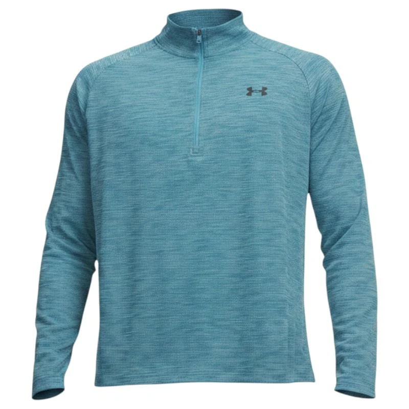 Under Armour Tech Textured Mens Half Zip Training Top - Image 4