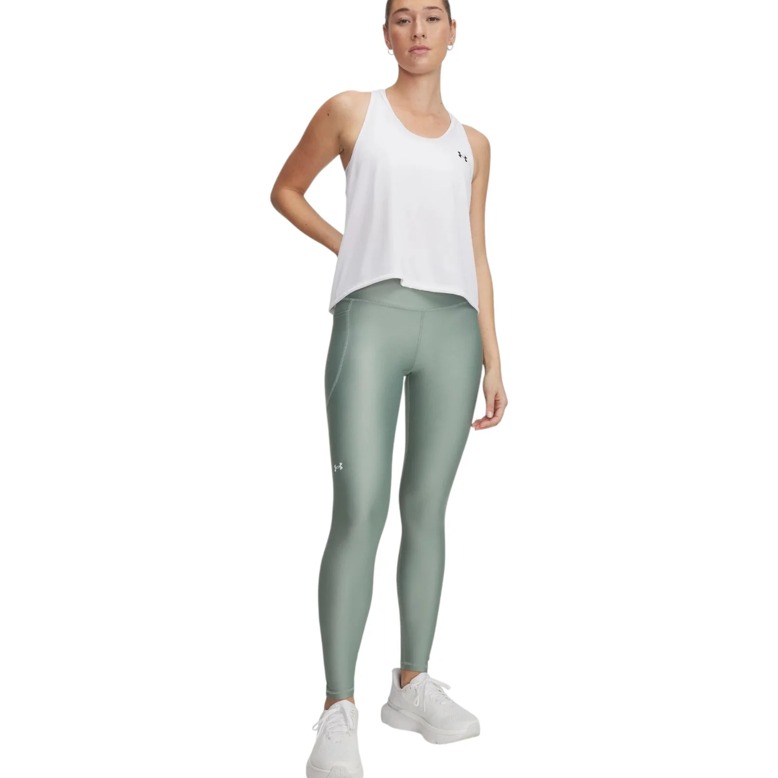 Under Armour HeatGear Tech Womens High-Rise Leggings - Image 3