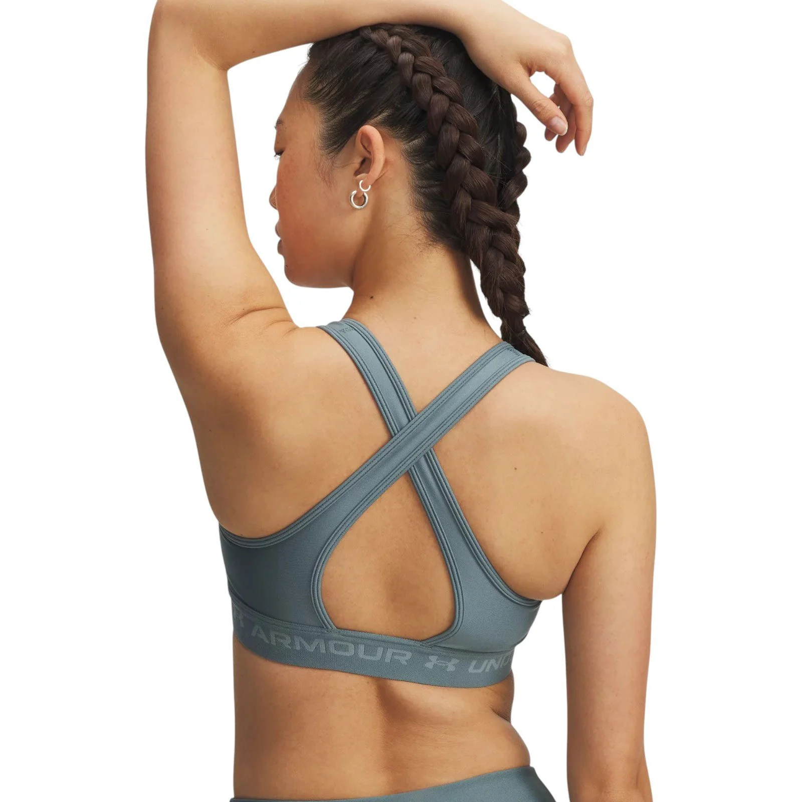 Under Armour Crossback Mid Womens Medium-Support Sports Bra - Image 2