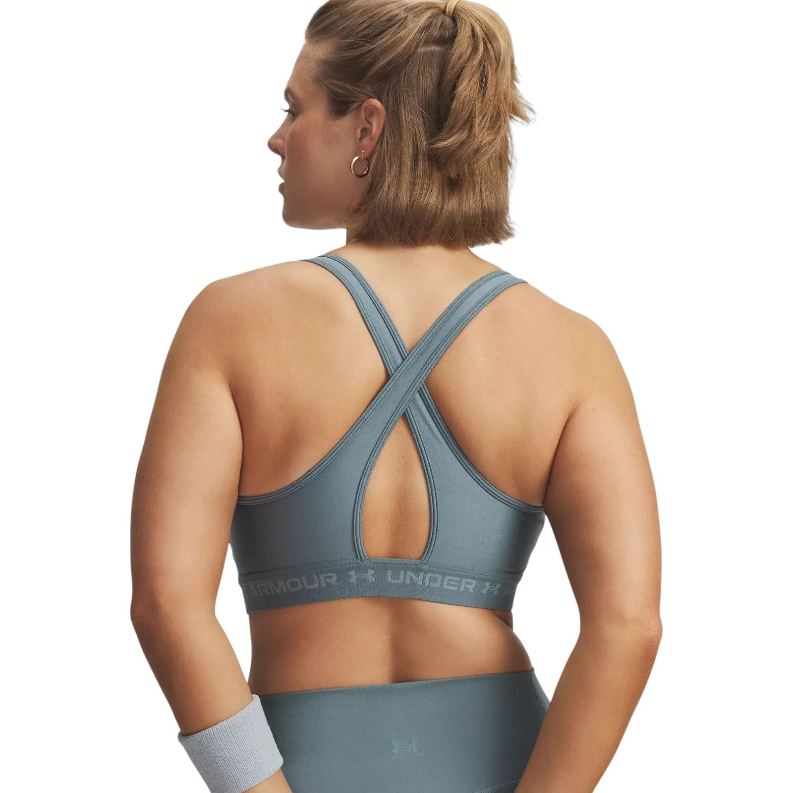 Under Armour Crossback Mid Womens Medium-Support Sports Bra - Image 8
