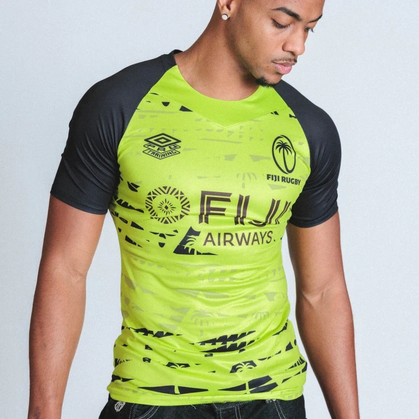 Umbro Fiji 7s Rugby 2026 Short Sleeve Adults Training Tee - Image 3