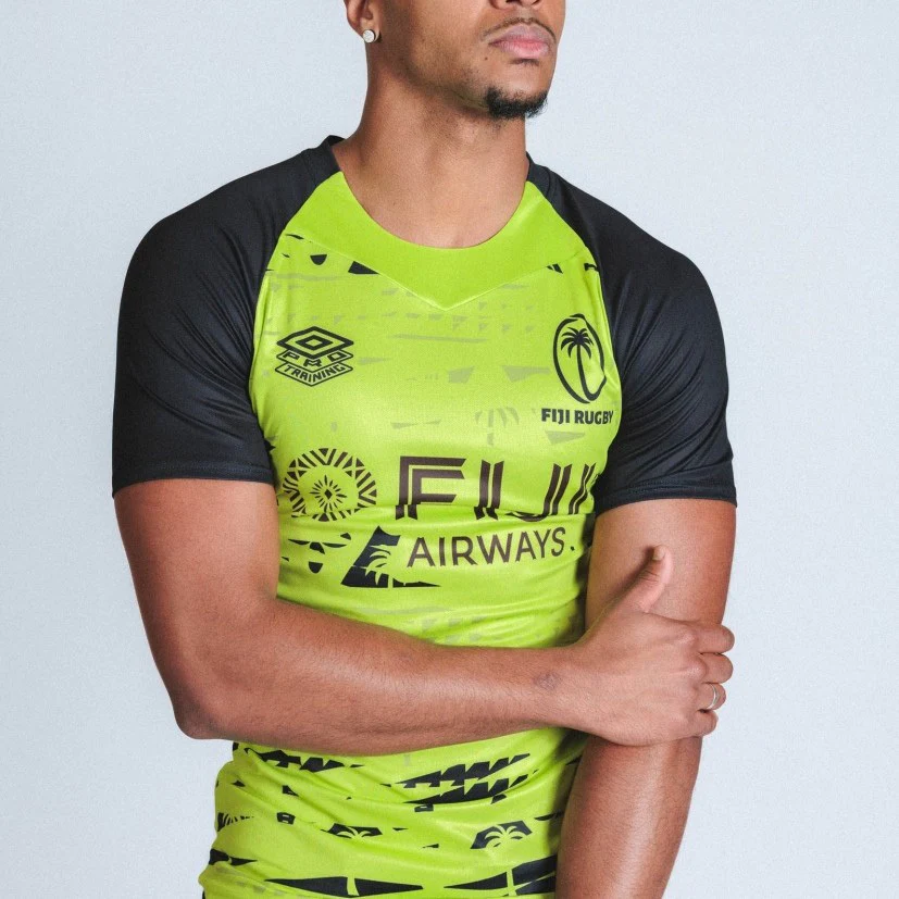 Umbro Fiji 7s Rugby 2026 Short Sleeve Adults Training Tee - Image 4