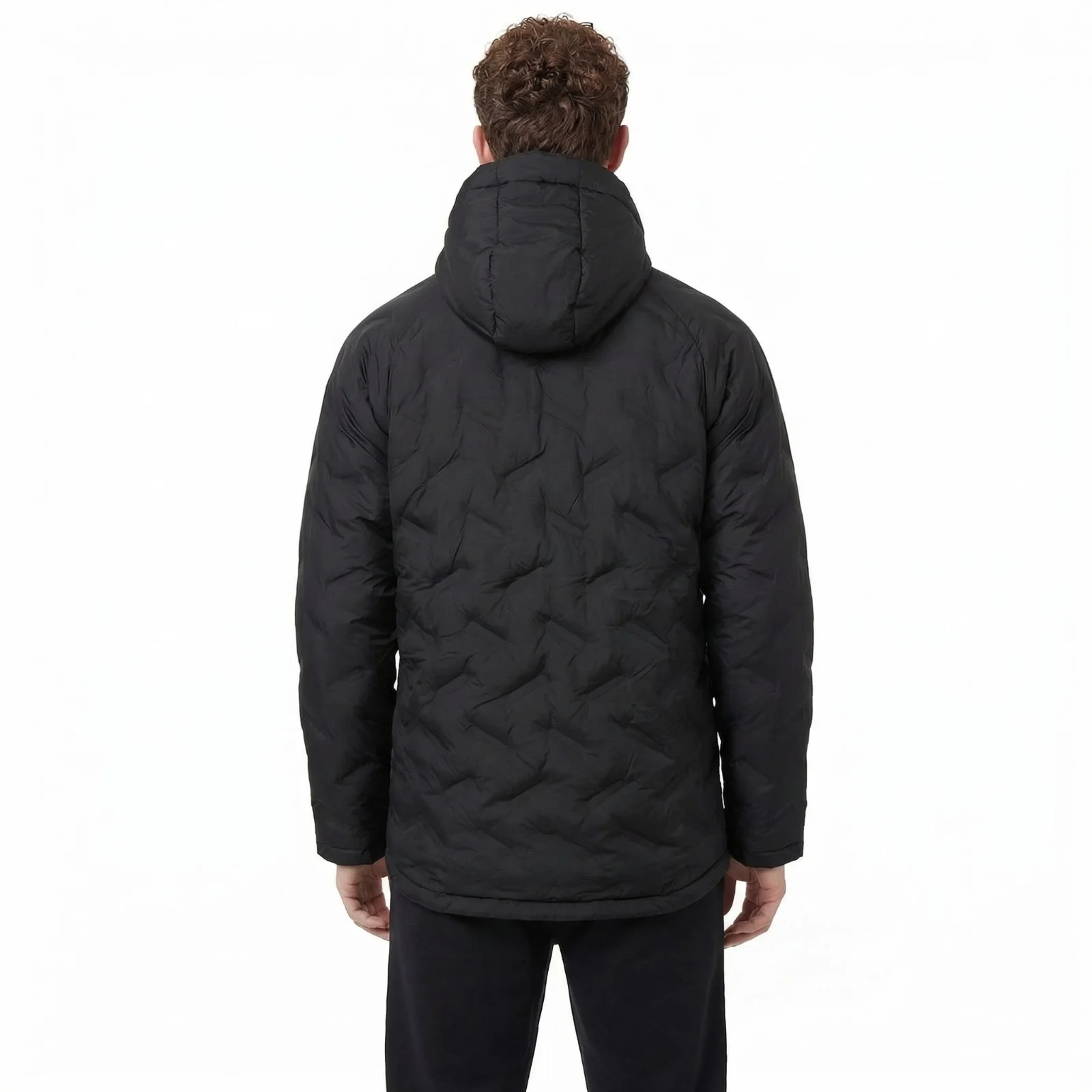 Umbro Insulated Padded Mens Full-Zip Hooded Jacket - Image 2