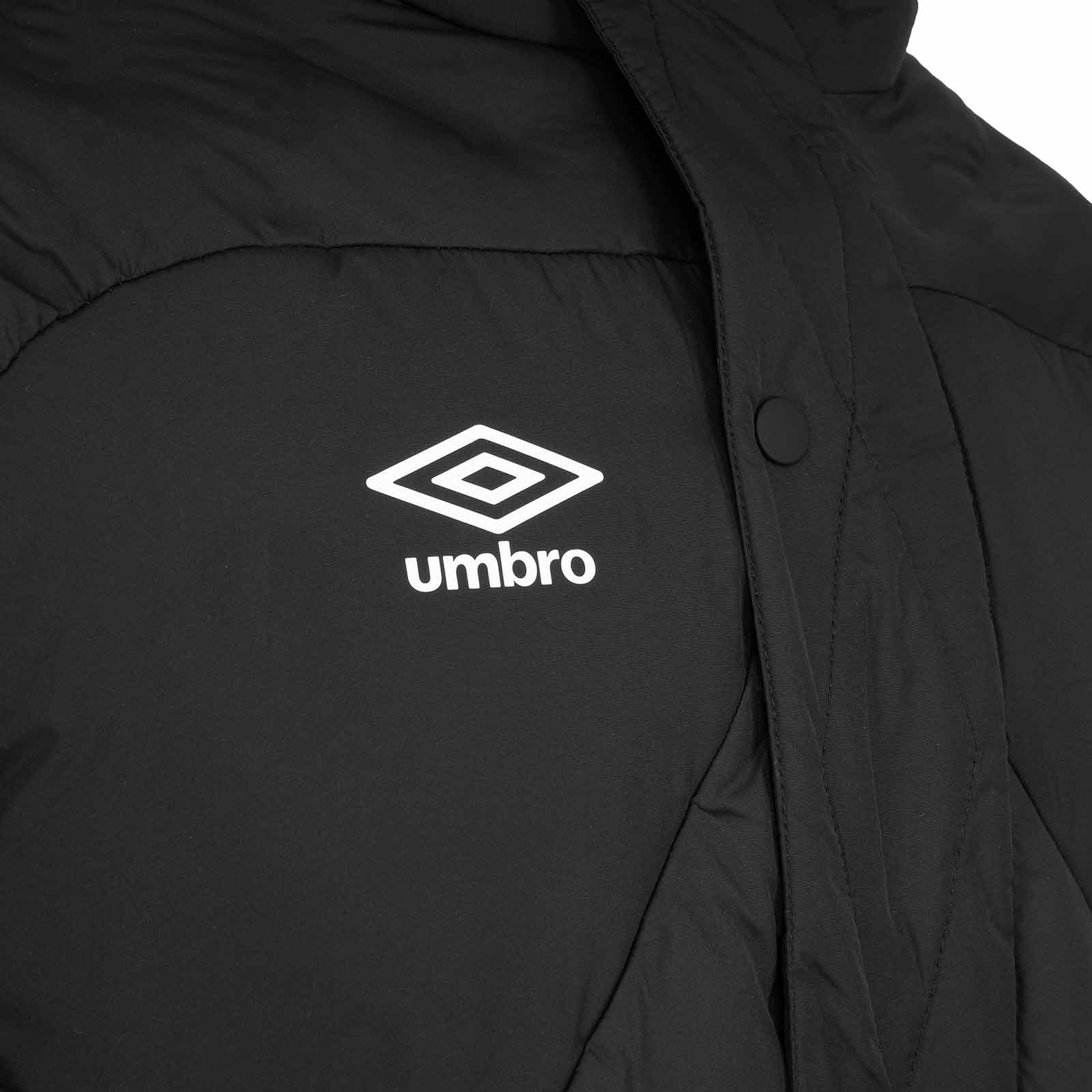 Umbro Insulated Padded Mens Full-Zip Hooded Jacket - Image 5