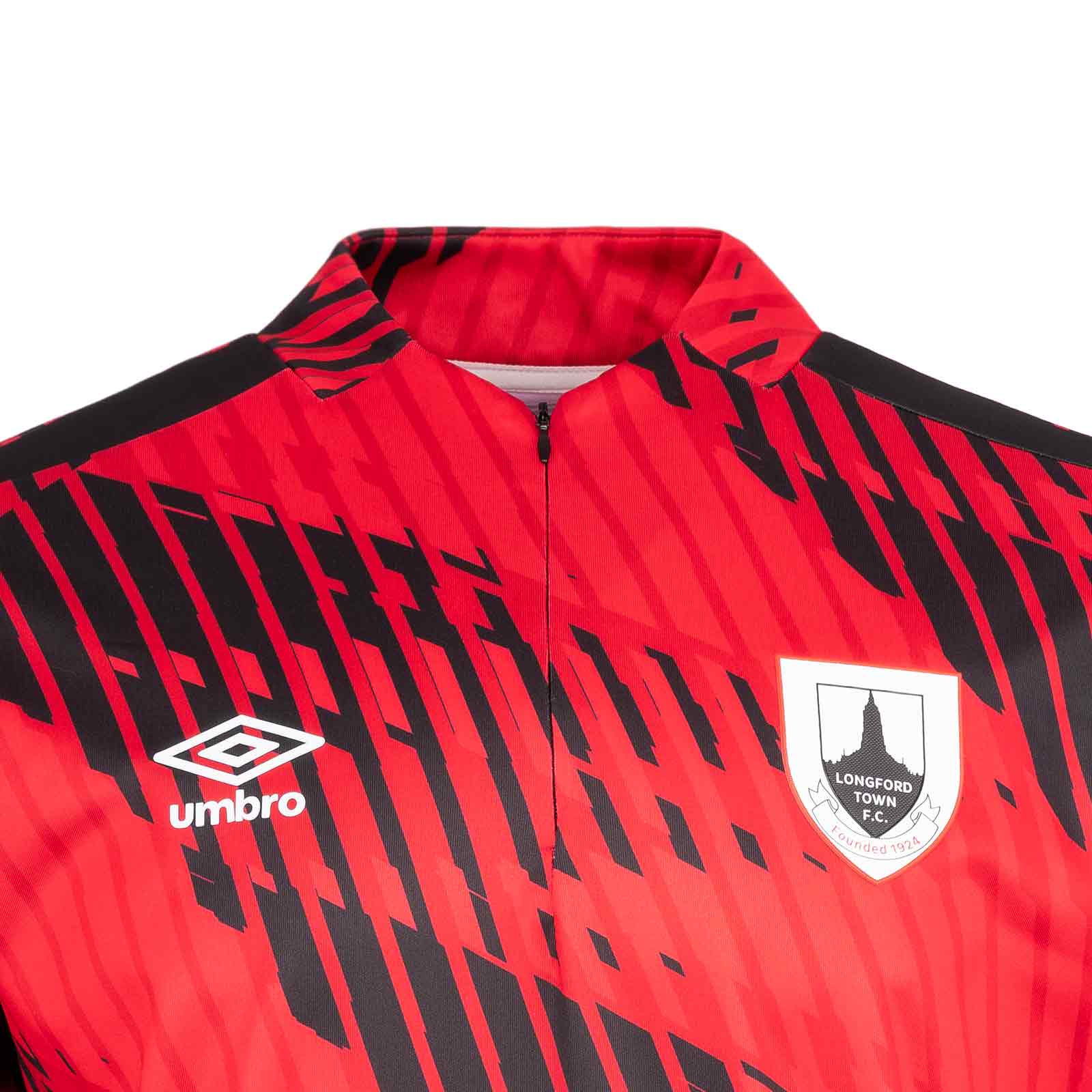 Umbro Longford Town Football 2026 Kids Pre-Match Top - Image 3
