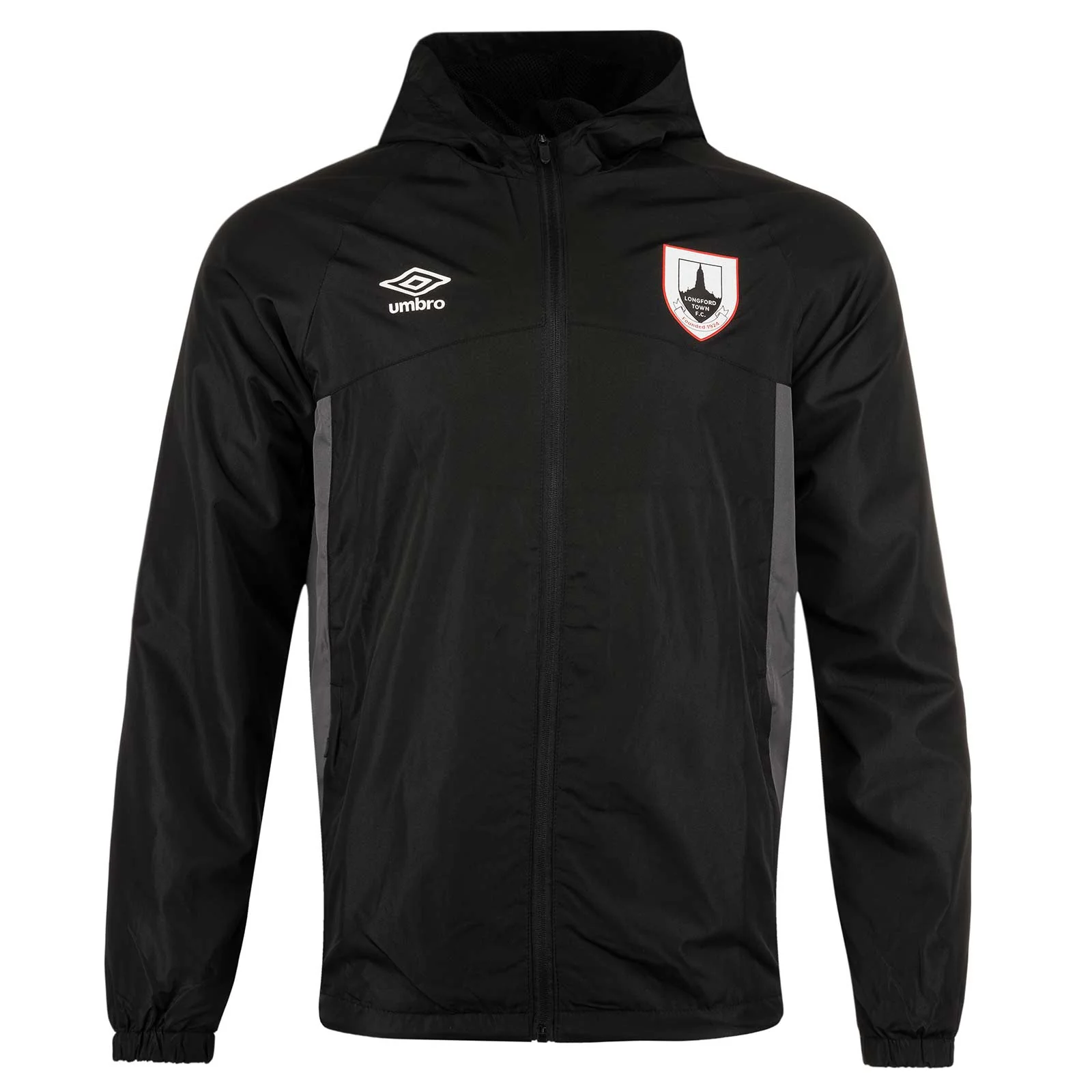Umbro Longford Town Football 2026 Kids Shower Jacket - Image 3