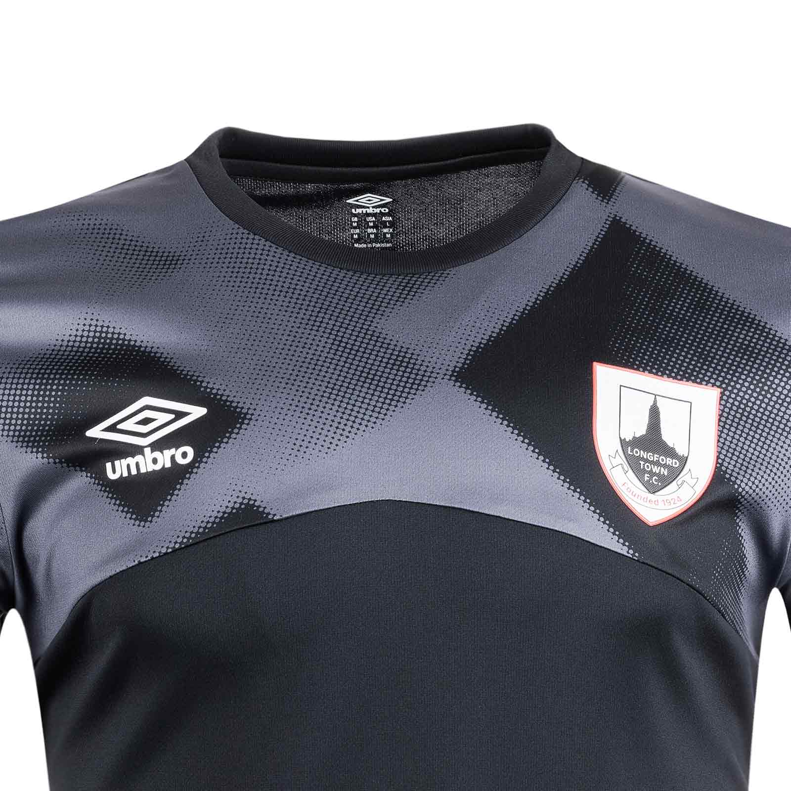 Umbro Longford Town Football 2026 Kids Warm-Up Jersey - Image 3