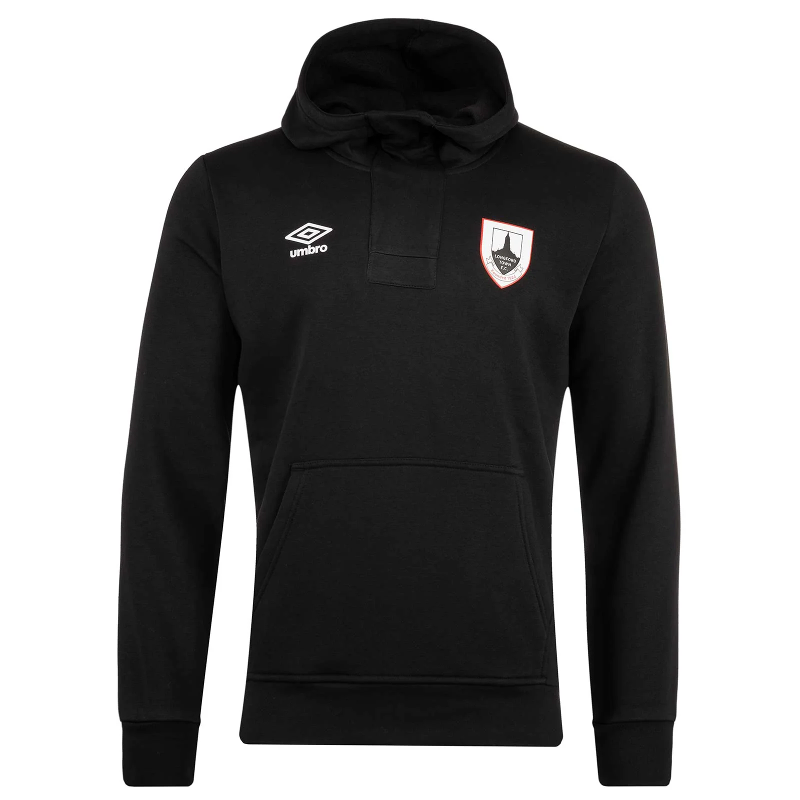 Umbro Longford Town Football 2026 Kids Overhead Hoodie - Image 3