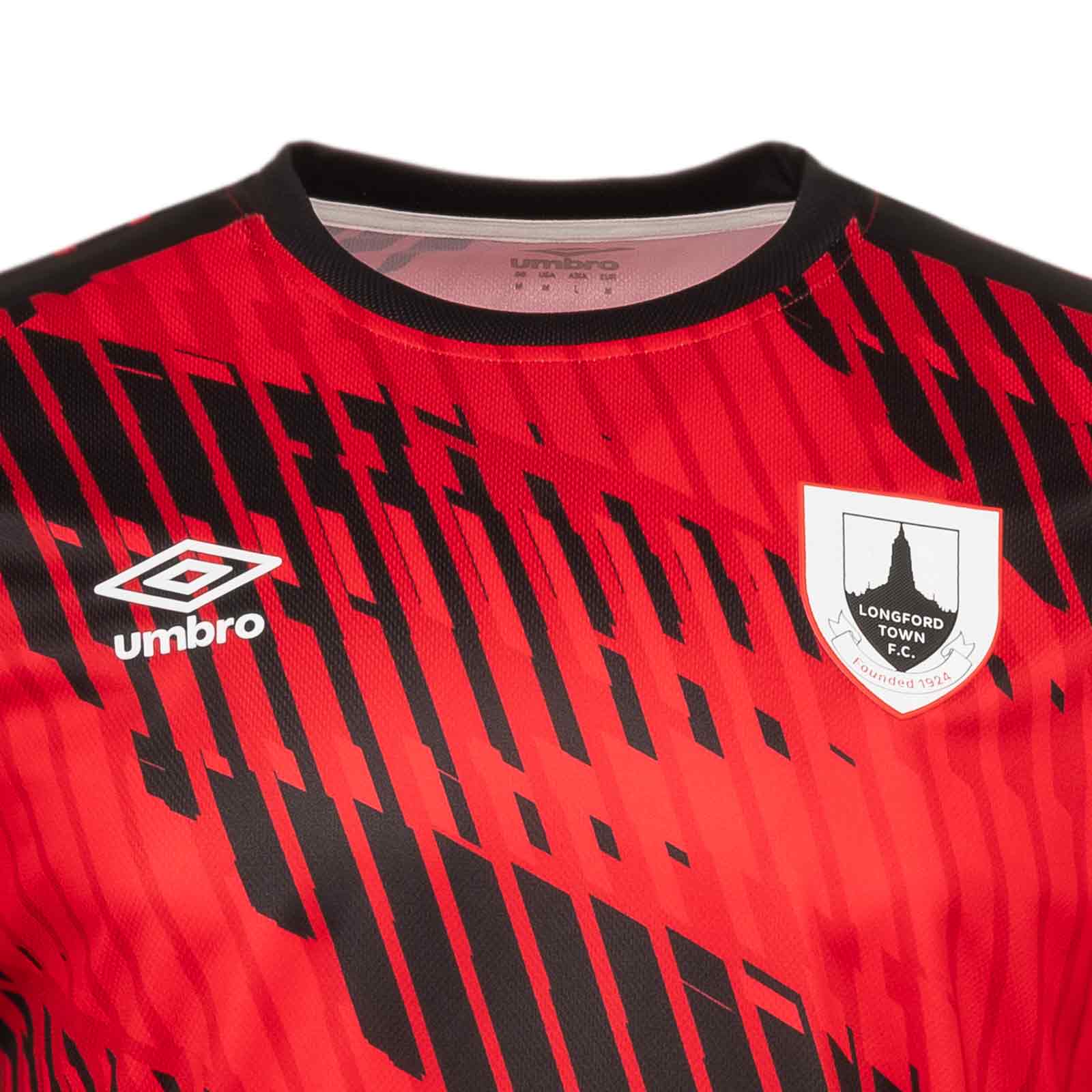Umbro Longford Town Football 2026 Adults Pre-Match Jersey - Image 3