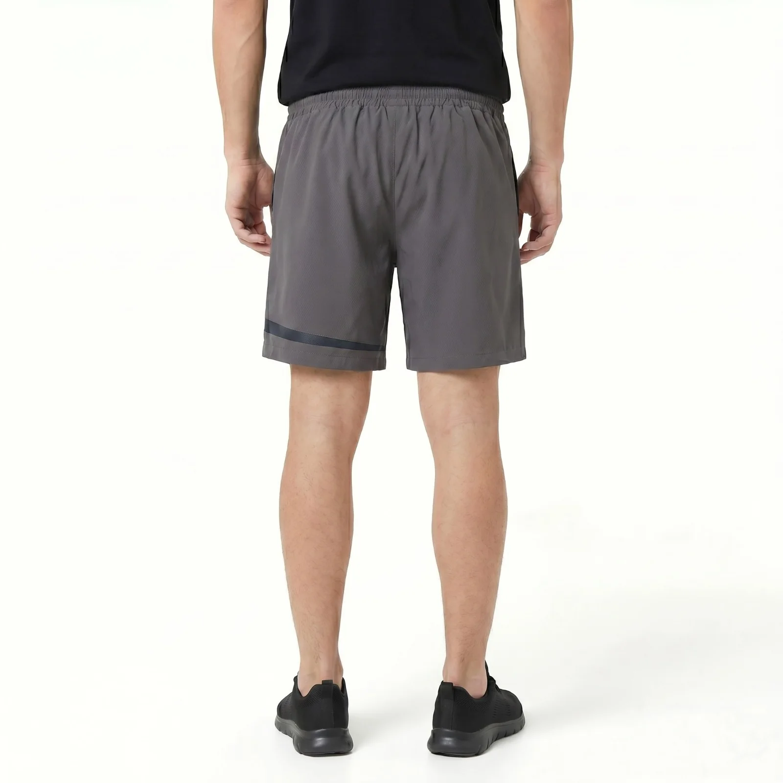 Umbro Woven Football Lightweight Mens Shorts - Grey - Image 2