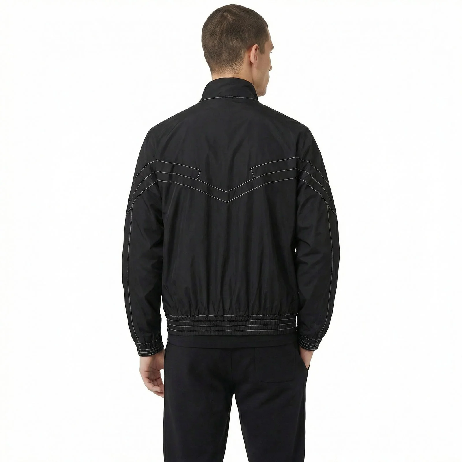 Umbro Mens Relaxed Boxy-Fit Full-Zip Track Jacket - Image 2