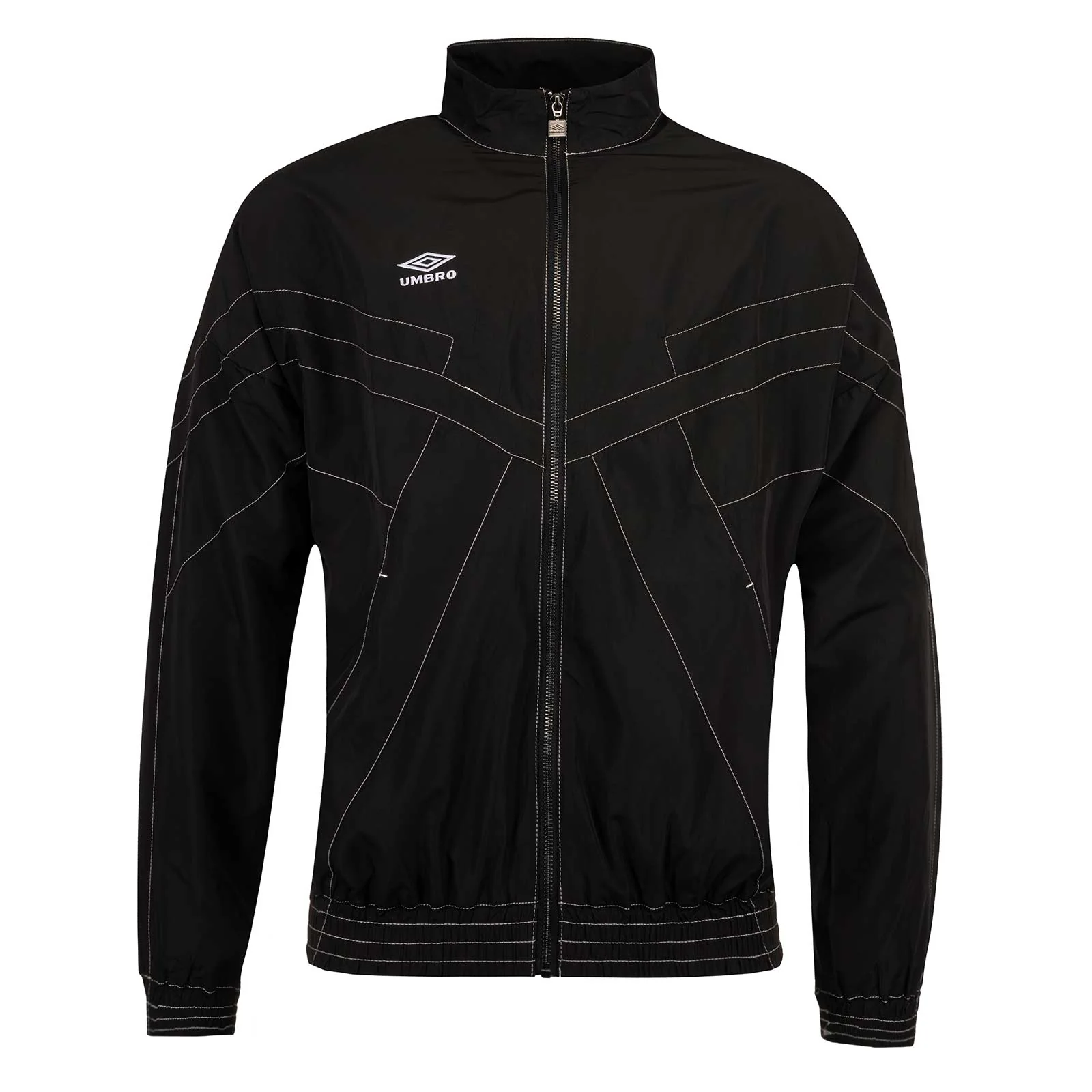 Umbro Mens Relaxed Boxy-Fit Full-Zip Track Jacket - Image 3